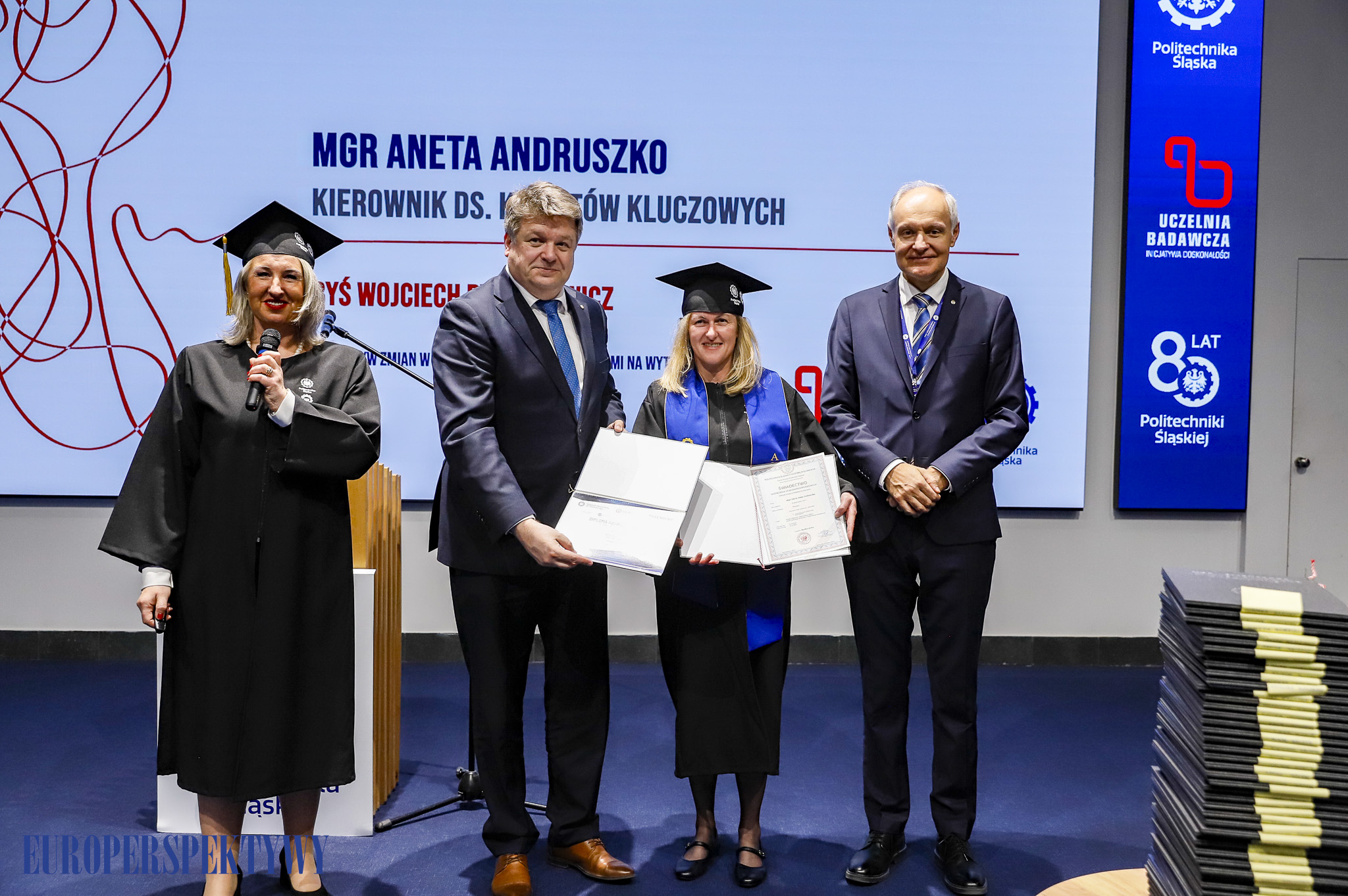 Europerspektywy Konferencja „Energetyka – Nauka – Przemysł” oraz wręczenie dyplomów MBA