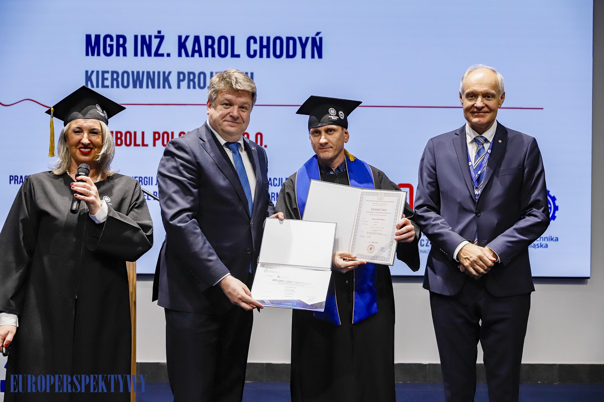 Europerspektywy Konferencja „Energetyka – Nauka – Przemysł” oraz wręczenie dyplomów MBA