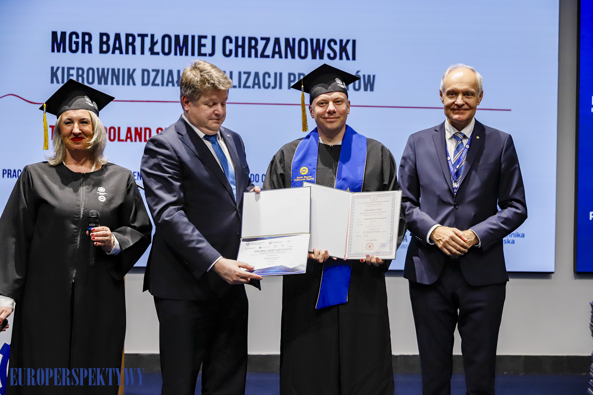 Europerspektywy Konferencja „Energetyka – Nauka – Przemysł” oraz wręczenie dyplomów MBA