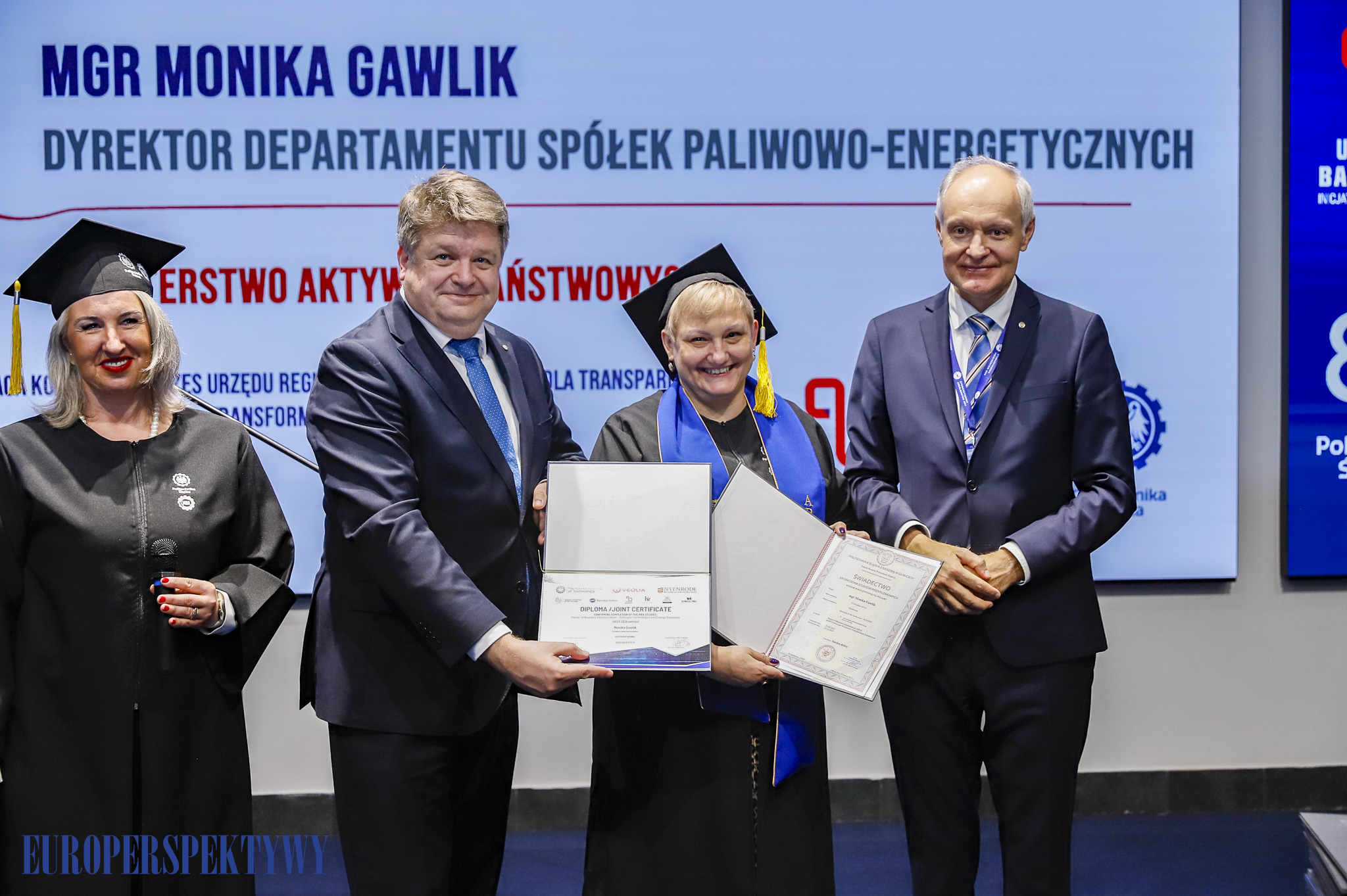 Europerspektywy Konferencja „Energetyka – Nauka – Przemysł” oraz wręczenie dyplomów MBA