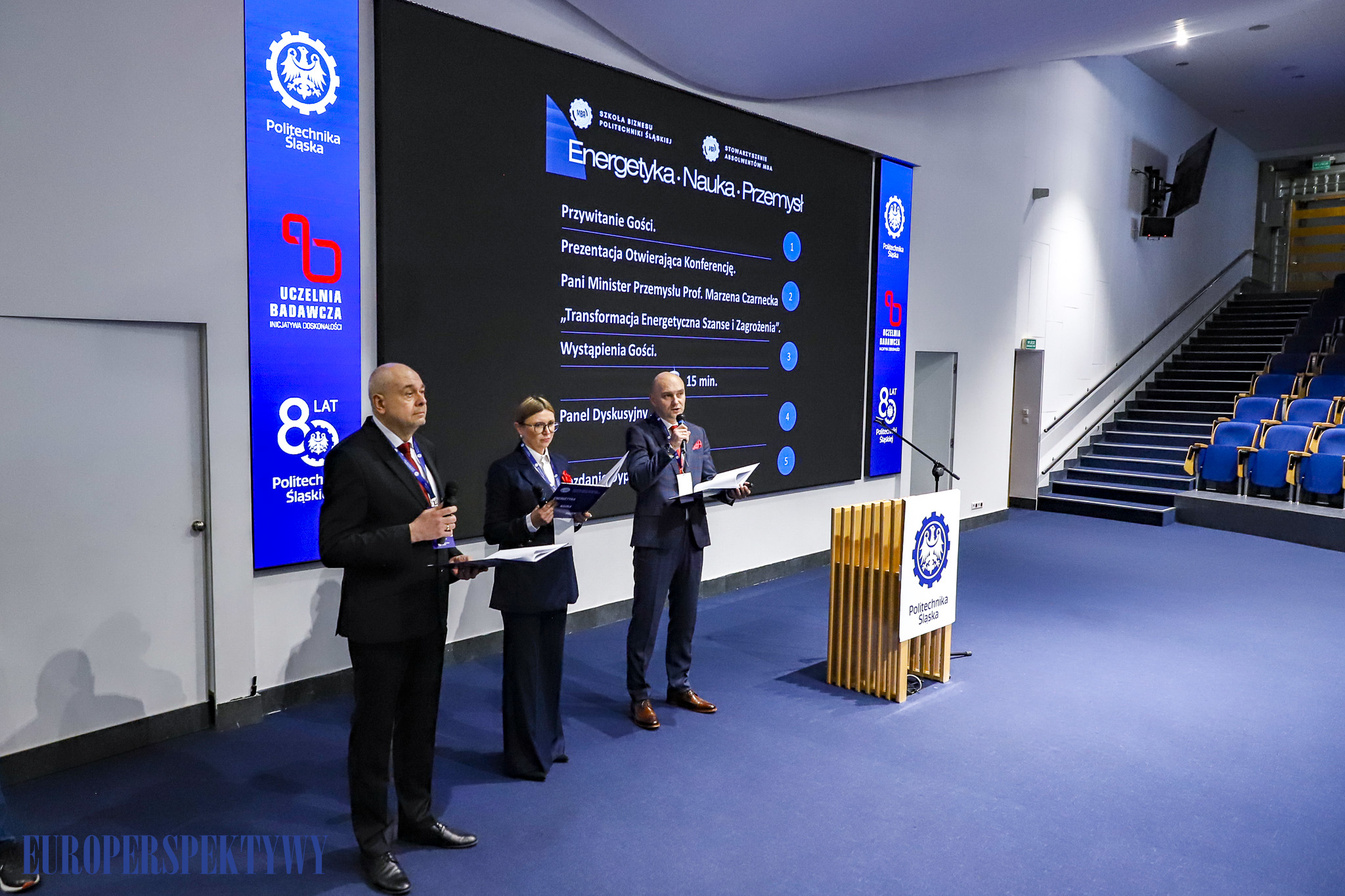 Europerspektywy Konferencja „Energetyka – Nauka – Przemysł” oraz wręczenie dyplomów MBA