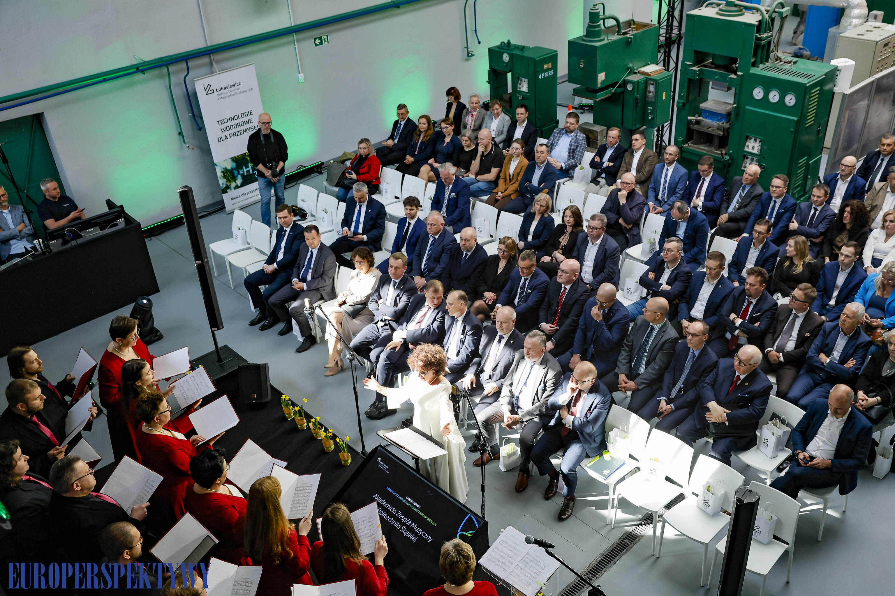 _MG_1201 Europerspektywy Otwarcie laboratorium „Wodór w Technologiach Wysokotemperaturowych” w Gliwicach