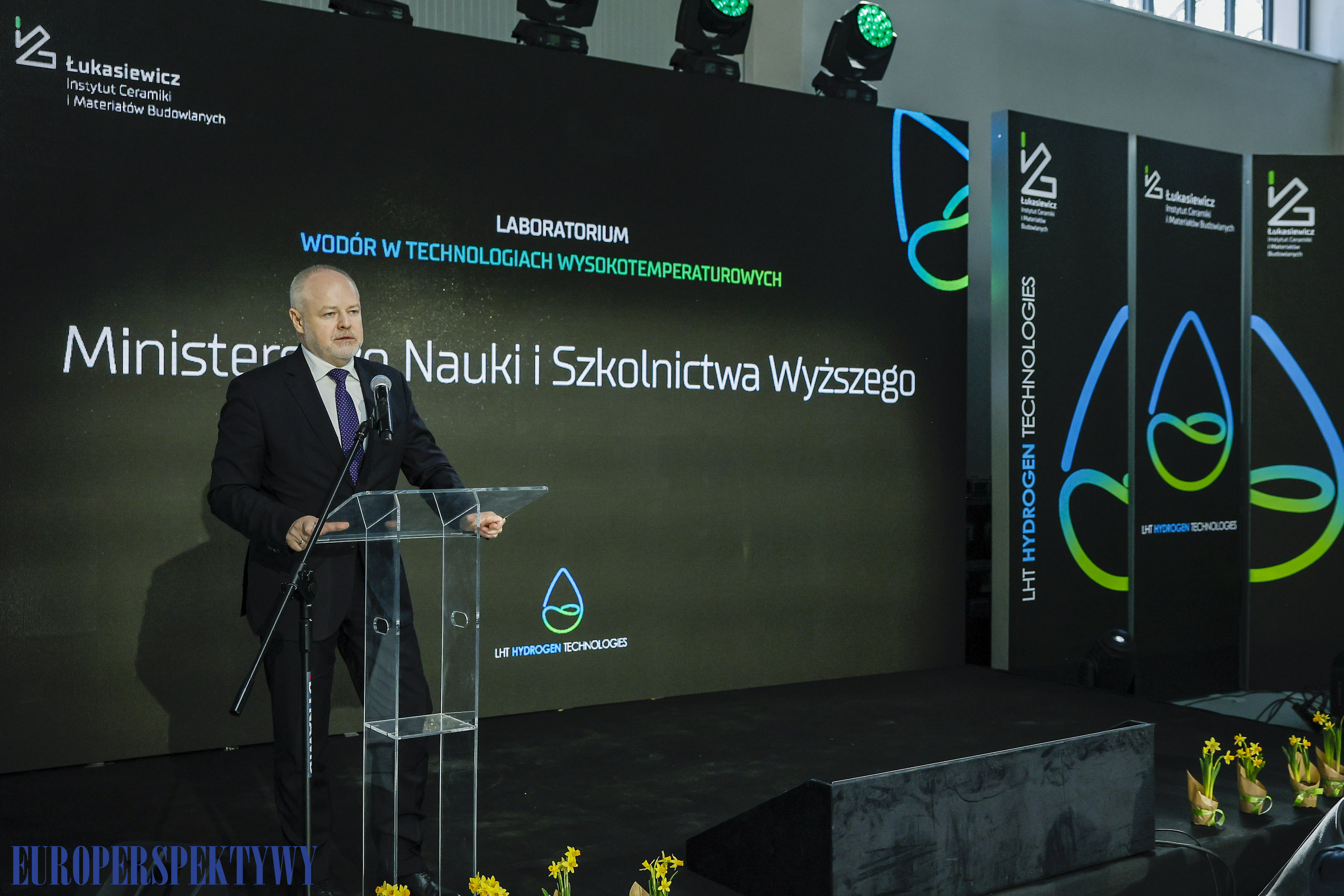 _MG_1509 Europerspektywy Otwarcie laboratorium „Wodór w Technologiach Wysokotemperaturowych” w Gliwicach