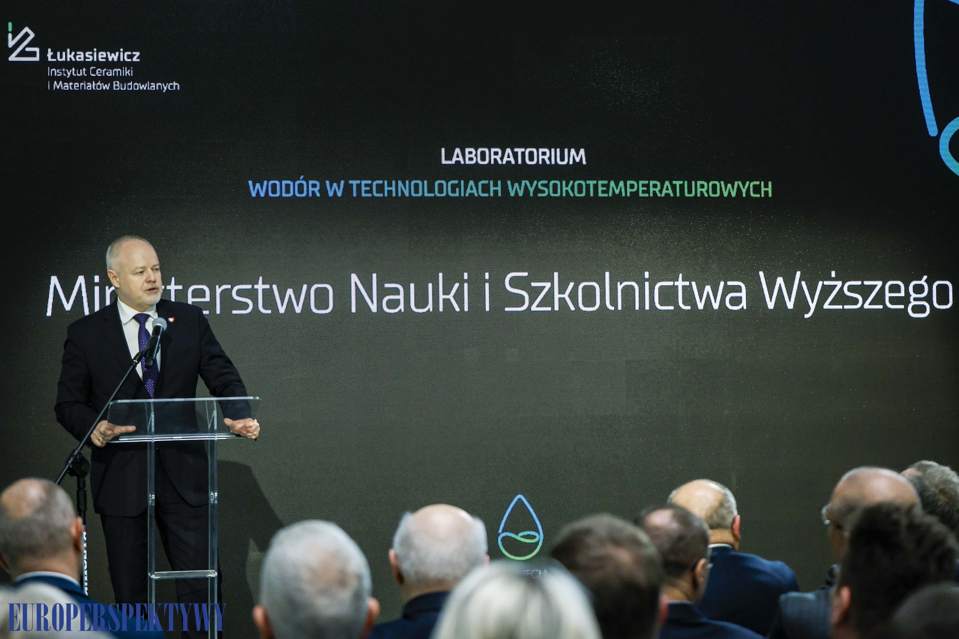 _MG_1558 Europerspektywy Otwarcie laboratorium „Wodór w Technologiach Wysokotemperaturowych” w Gliwicach