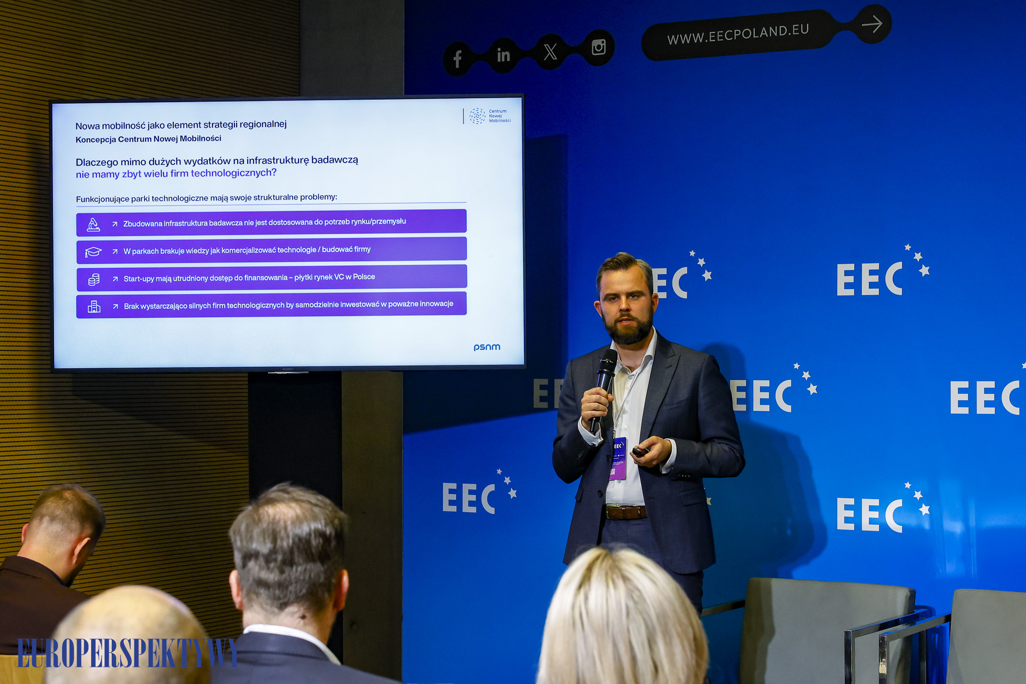 EUROPERSPEKTYWY-1132 Europerspektywy Drugi dzień EEC 2025: atom, samorządy i nowoczesny przemysł w centrum debaty