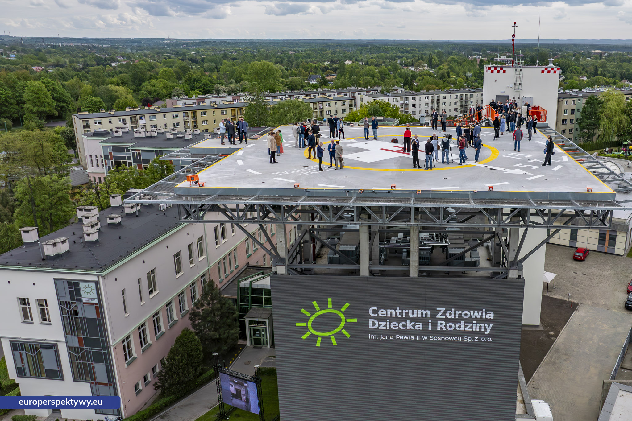 default Europerspektywy Nowoczesny SOR i lądowisko w Sosnowcu – największa inwestycja w historii Centrum Zdrowia Dziecka i Rodziny