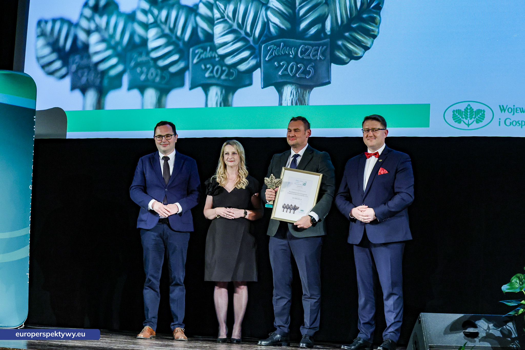 Europerspektywy (103 z 178) Europerspektywy Zielone Czeki 2025 - WFOŚiGW nagrodził liderów ekologii w województwie śląskim