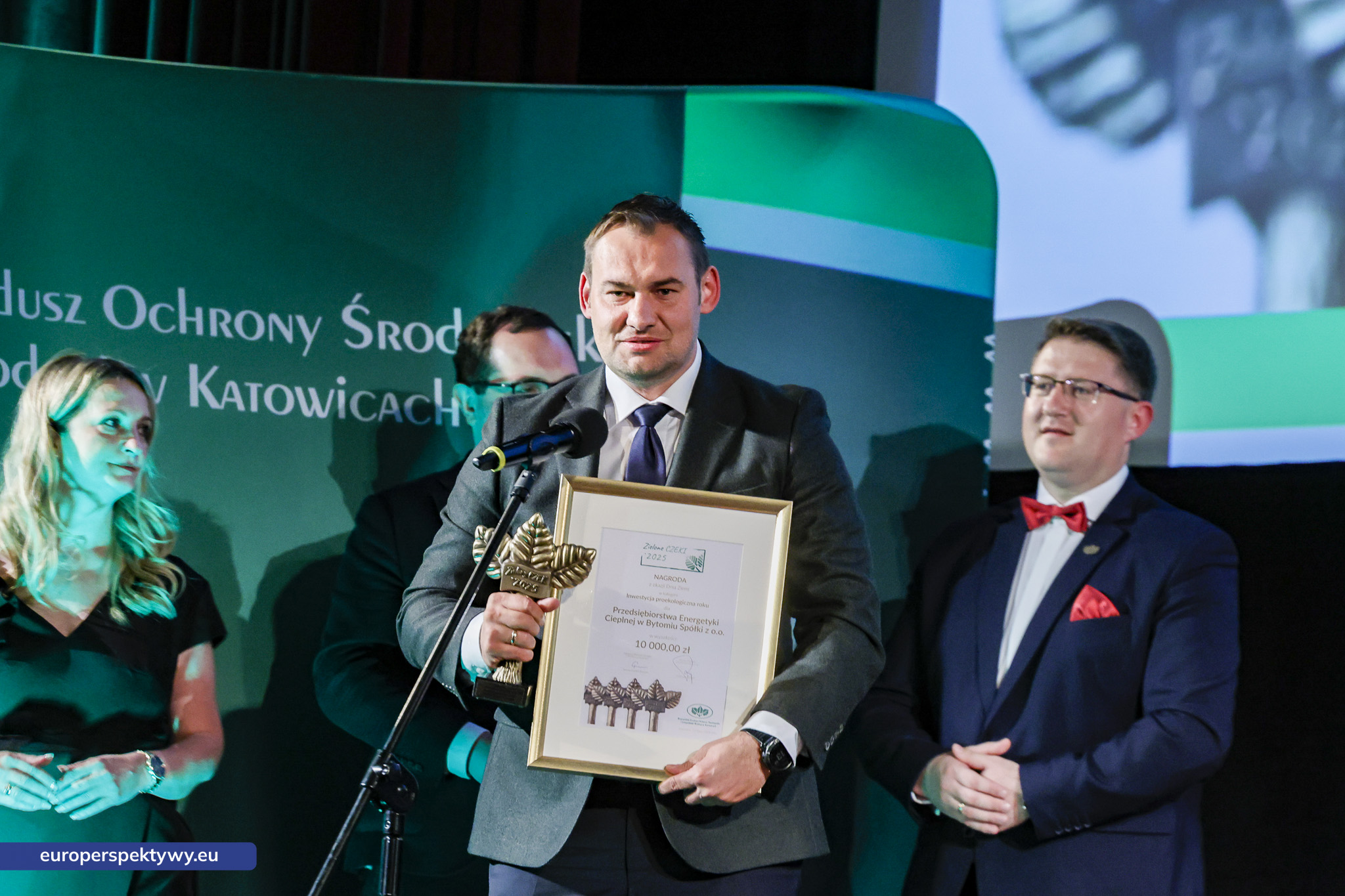 Europerspektywy (104 z 178) Europerspektywy Zielone Czeki 2025 - WFOŚiGW nagrodził liderów ekologii w województwie śląskim