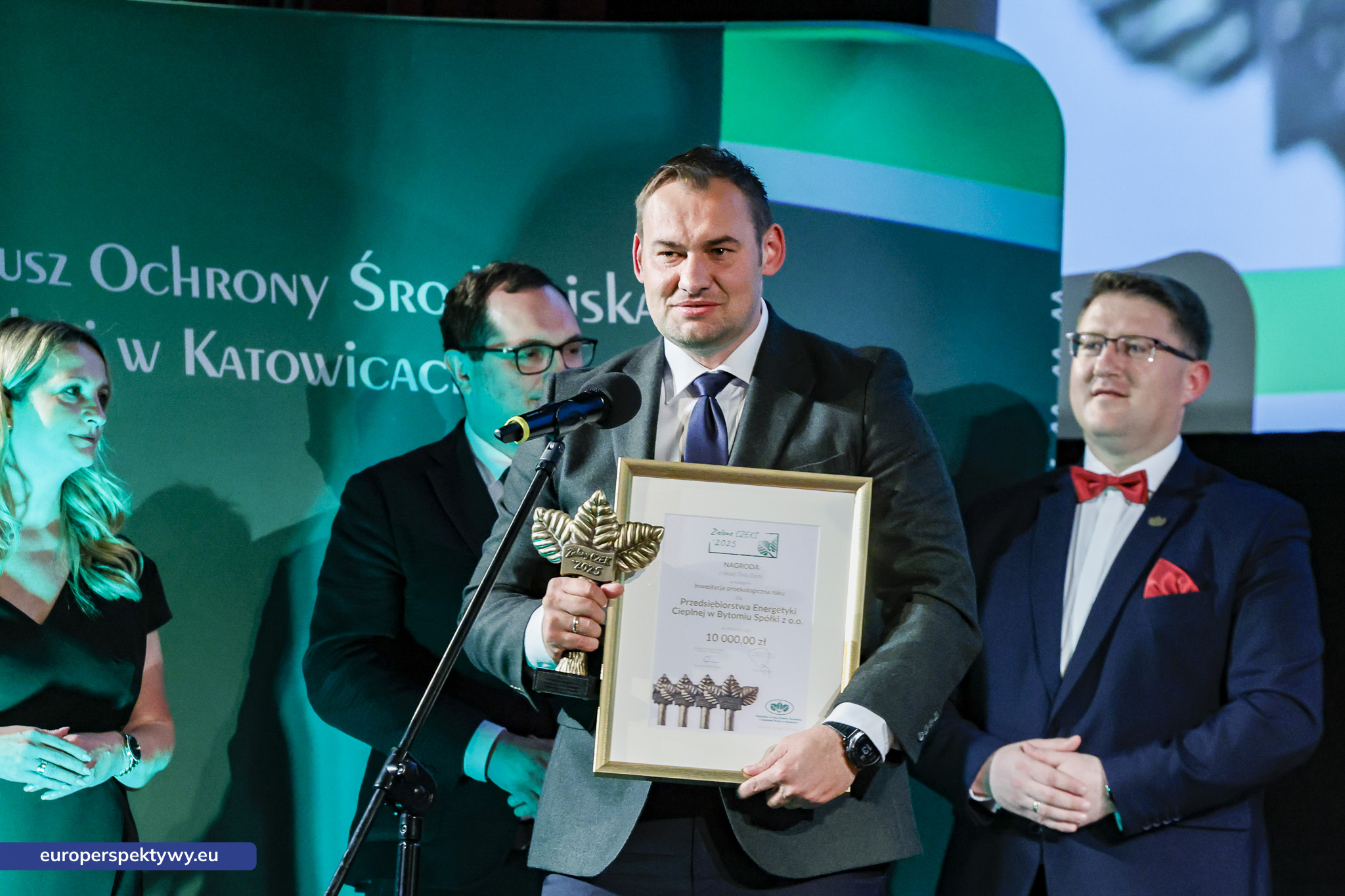 Europerspektywy (105 z 178) Europerspektywy Zielone Czeki 2025 - WFOŚiGW nagrodził liderów ekologii w województwie śląskim