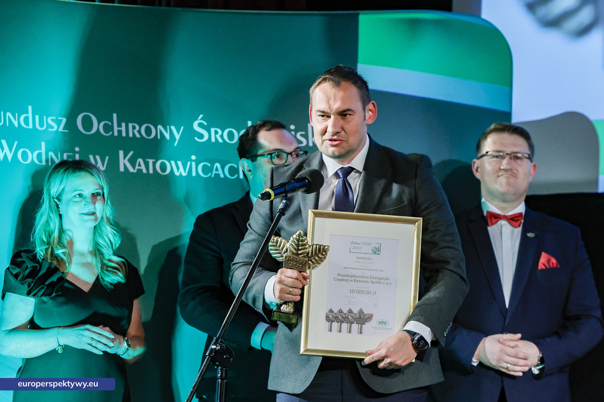 Europerspektywy (106 z 178) Europerspektywy Zielone Czeki 2025 - WFOŚiGW nagrodził liderów ekologii w województwie śląskim