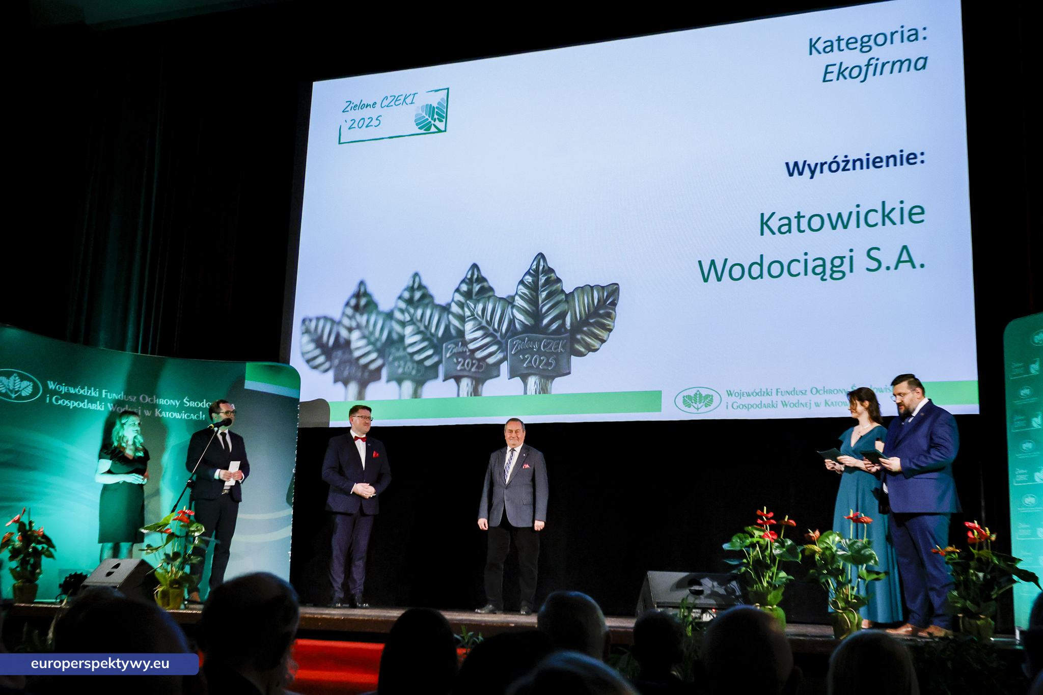 Europerspektywy (109 z 178) Europerspektywy Zielone Czeki 2025 - WFOŚiGW nagrodził liderów ekologii w województwie śląskim