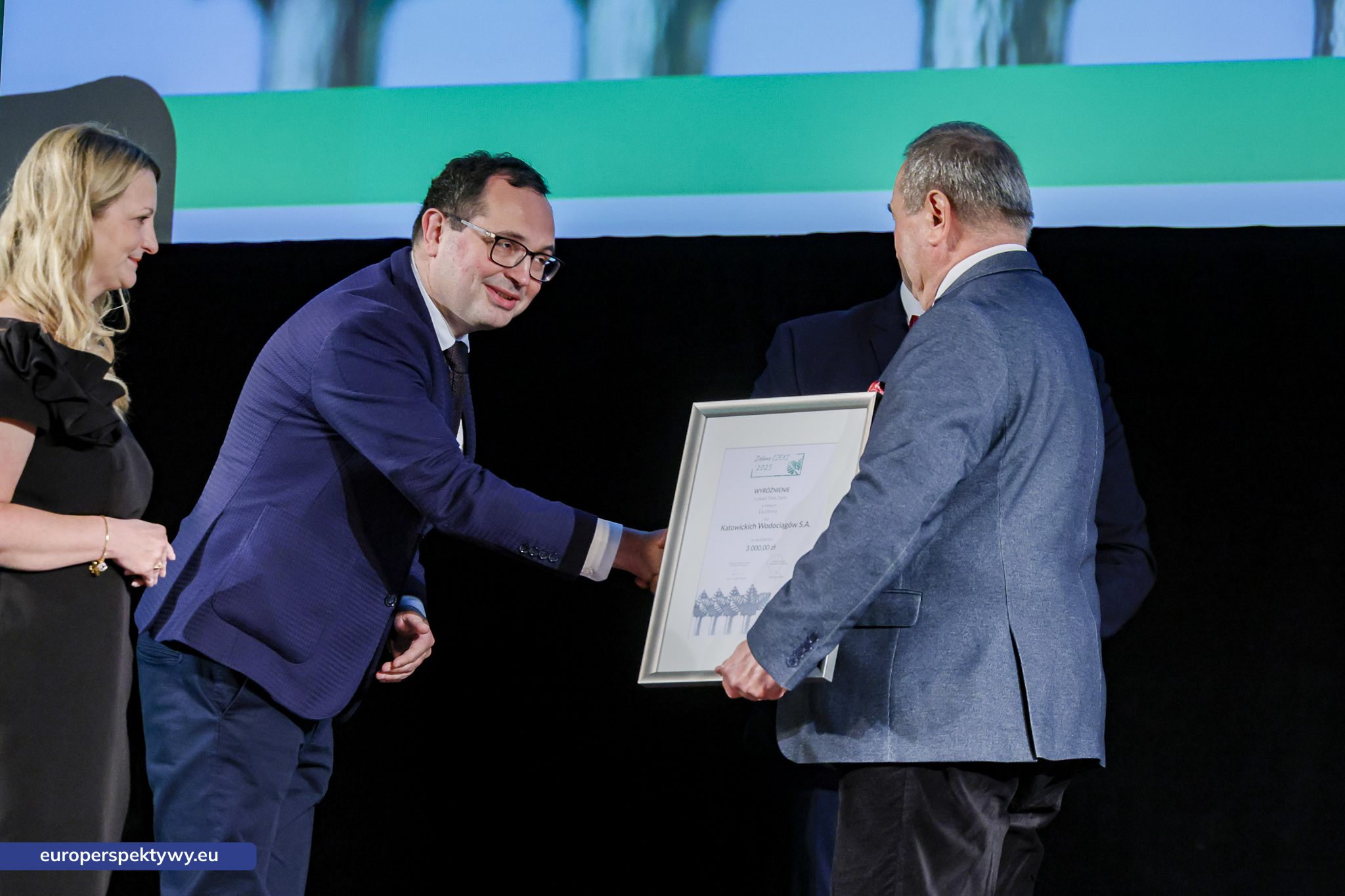 Europerspektywy (113 z 178) Europerspektywy Zielone Czeki 2025 - WFOŚiGW nagrodził liderów ekologii w województwie śląskim