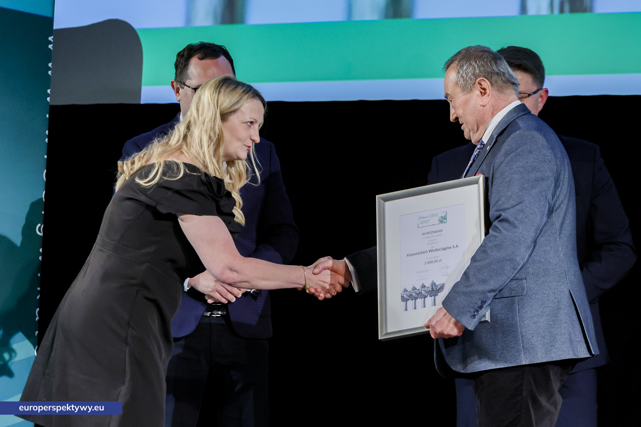 Europerspektywy (114 z 178) Europerspektywy Zielone Czeki 2025 - WFOŚiGW nagrodził liderów ekologii w województwie śląskim