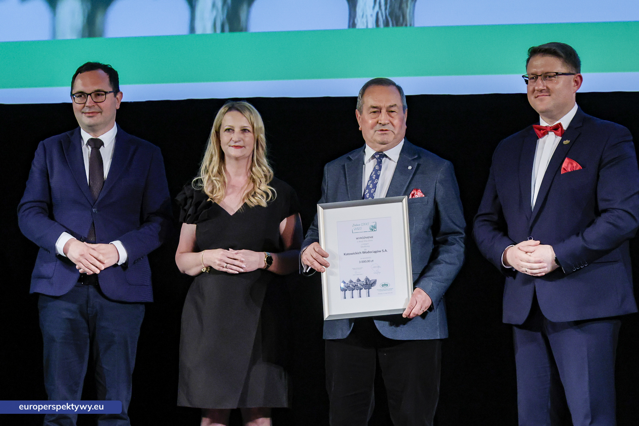 Europerspektywy (119 z 178) Europerspektywy Zielone Czeki 2025 - WFOŚiGW nagrodził liderów ekologii w województwie śląskim