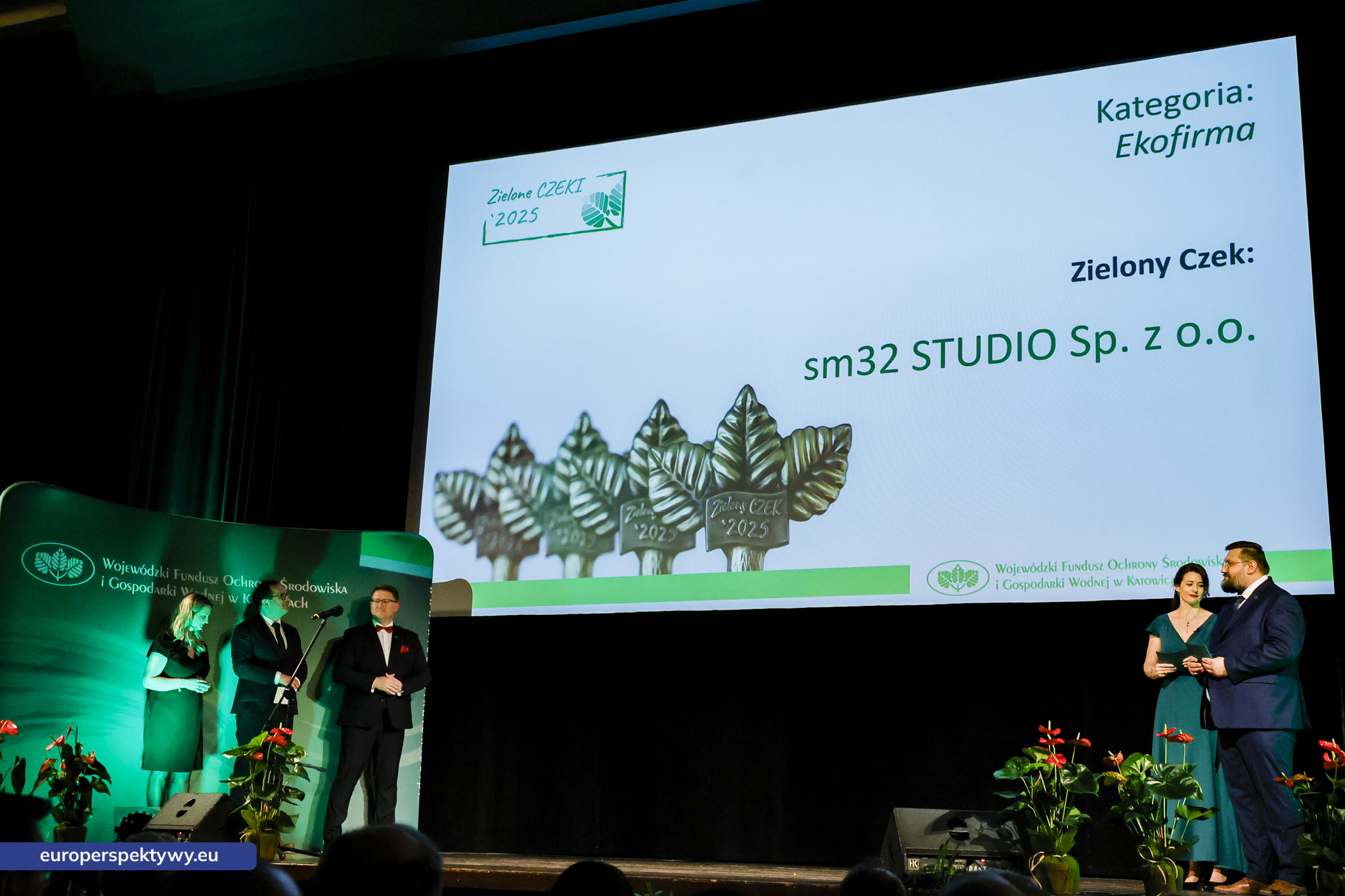Europerspektywy (120 z 178) Europerspektywy Zielone Czeki 2025 - WFOŚiGW nagrodził liderów ekologii w województwie śląskim