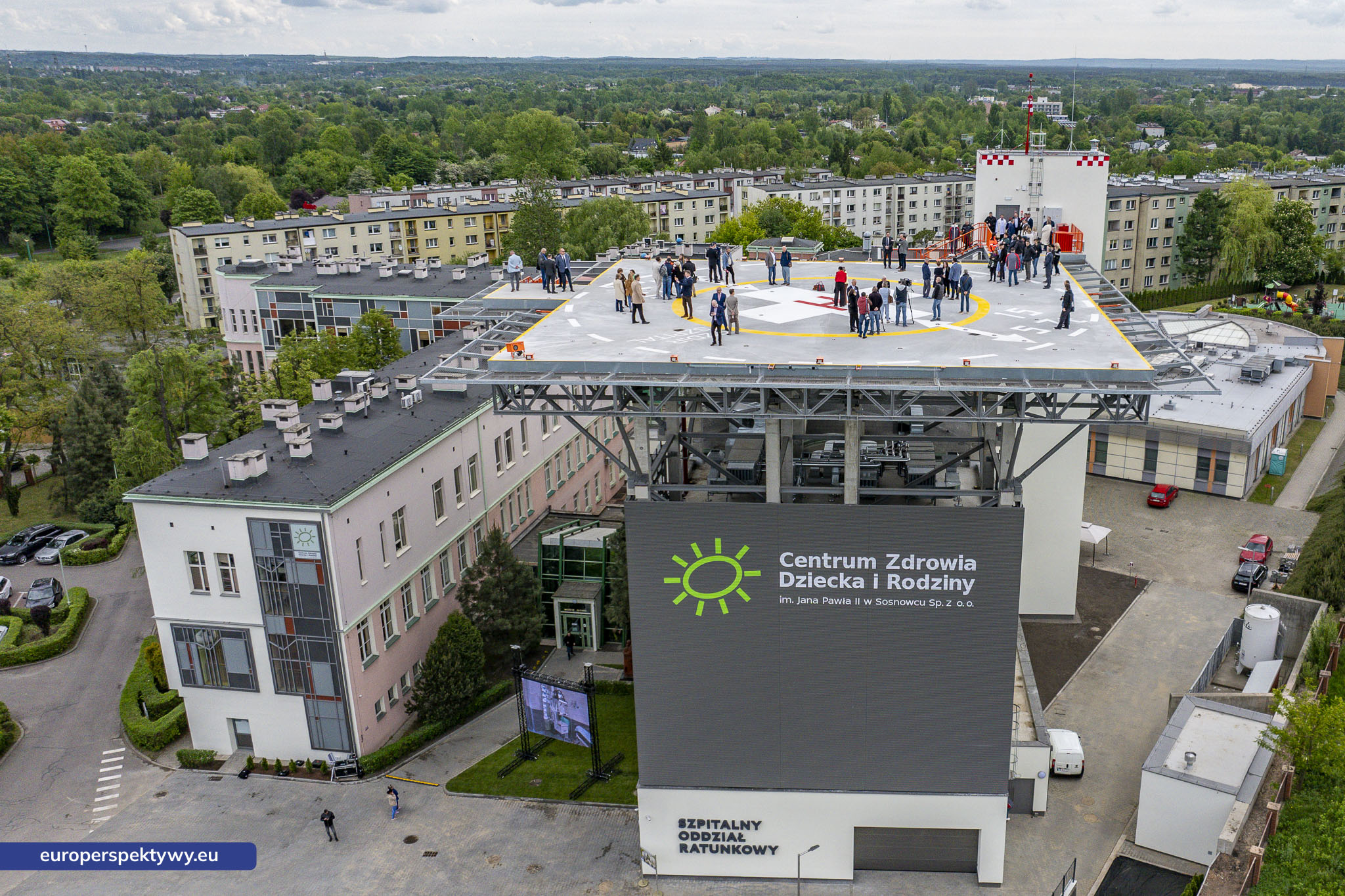 default Europerspektywy Nowoczesny SOR i lądowisko w Sosnowcu – największa inwestycja w historii Centrum Zdrowia Dziecka i Rodziny