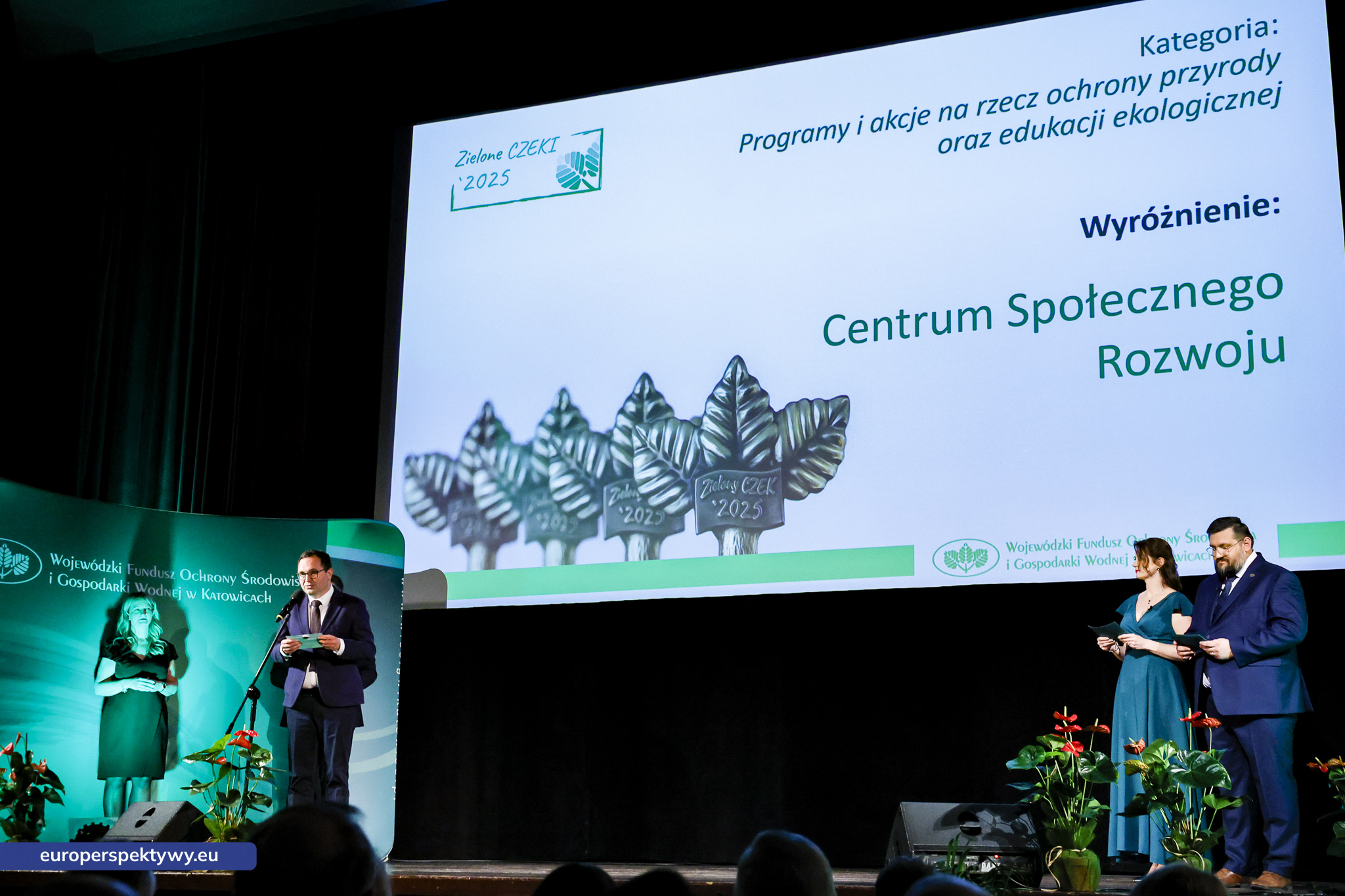 Europerspektywy (133 z 178) Europerspektywy Zielone Czeki 2025 - WFOŚiGW nagrodził liderów ekologii w województwie śląskim