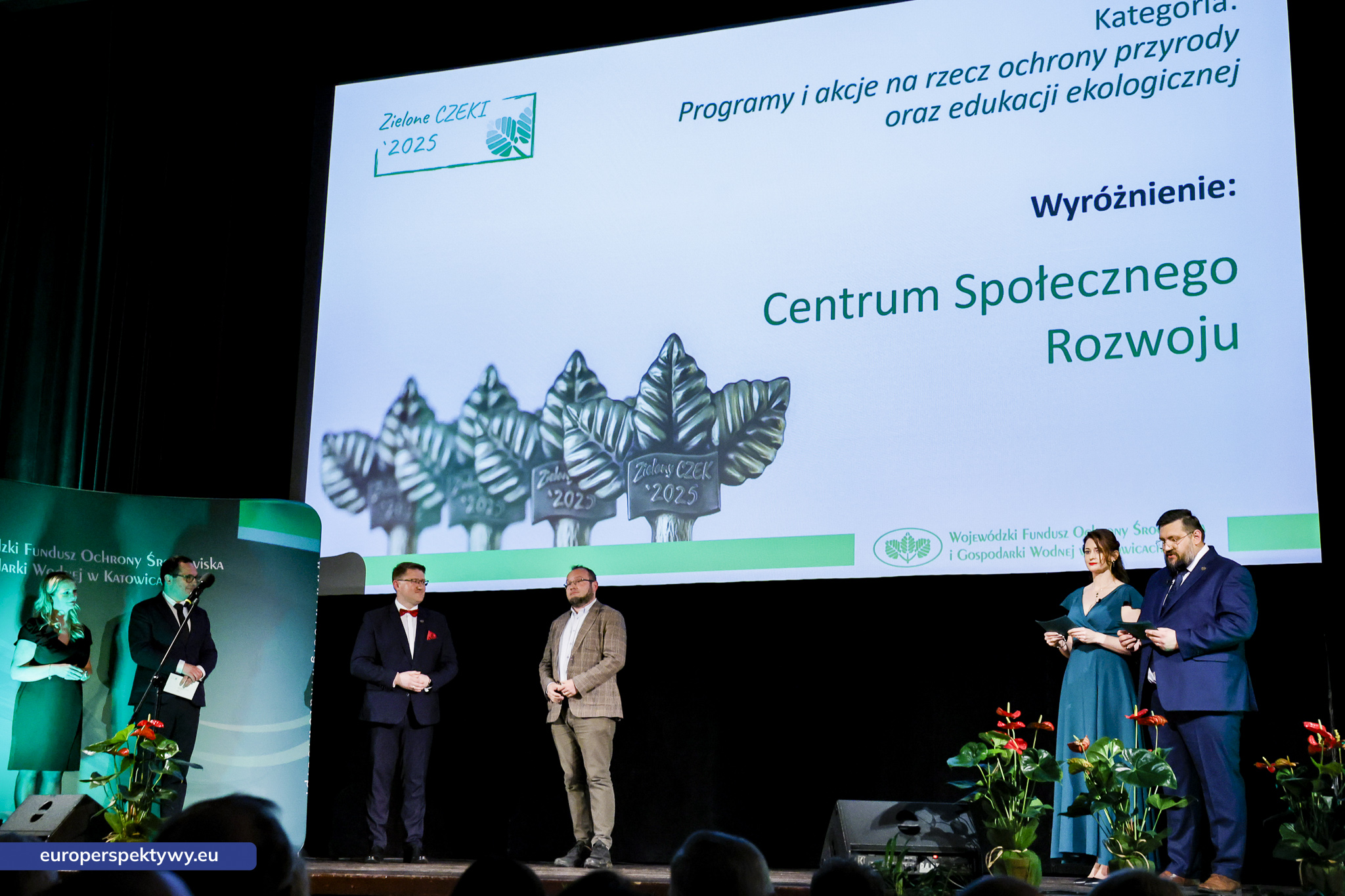 Europerspektywy (134 z 178) Europerspektywy Zielone Czeki 2025 - WFOŚiGW nagrodził liderów ekologii w województwie śląskim