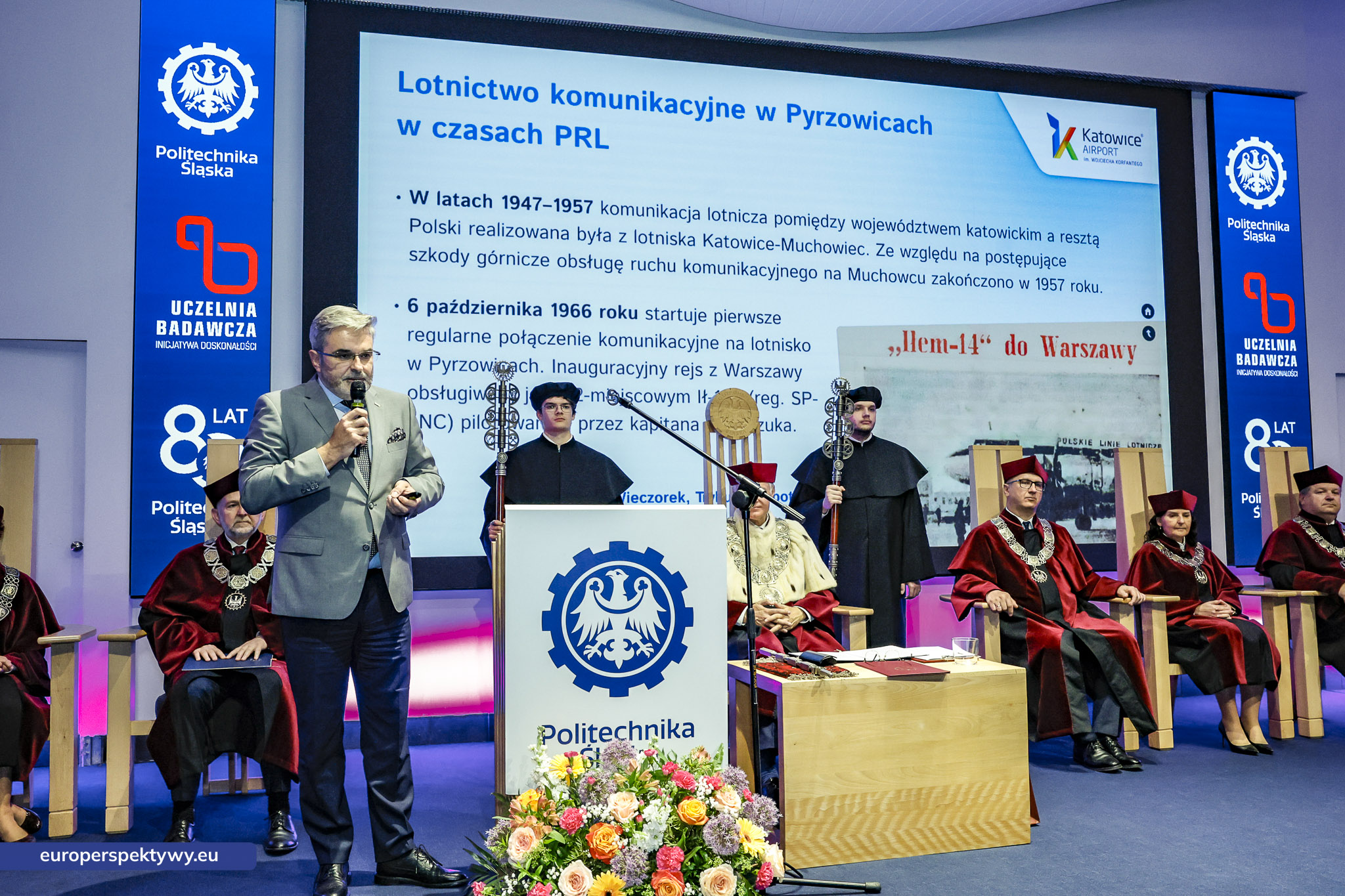 Europerspektywy (134 z 235) Europerspektywy Politechnika Śląska świętuje 80-lecie. Jubileusz uczelni z tradycją i przyszłością