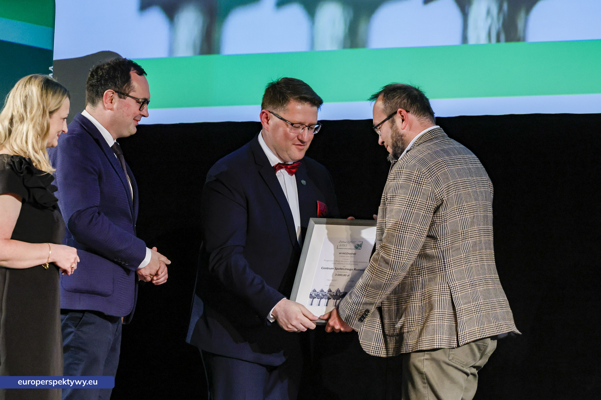 Europerspektywy (137 z 178) Europerspektywy Zielone Czeki 2025 - WFOŚiGW nagrodził liderów ekologii w województwie śląskim