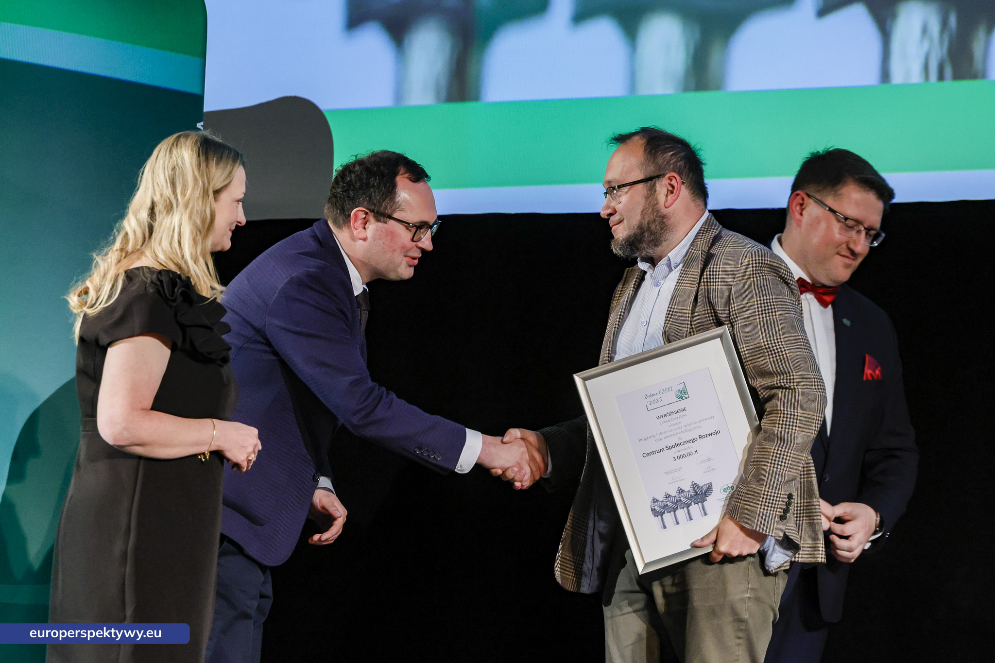 Europerspektywy (138 z 178) Europerspektywy Zielone Czeki 2025 - WFOŚiGW nagrodził liderów ekologii w województwie śląskim