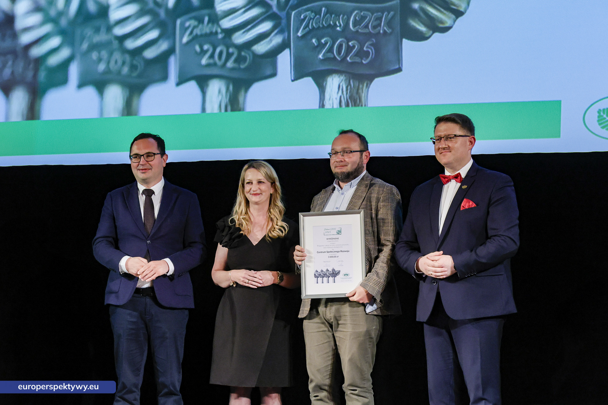 Europerspektywy (139 z 178) Europerspektywy Zielone Czeki 2025 - WFOŚiGW nagrodził liderów ekologii w województwie śląskim