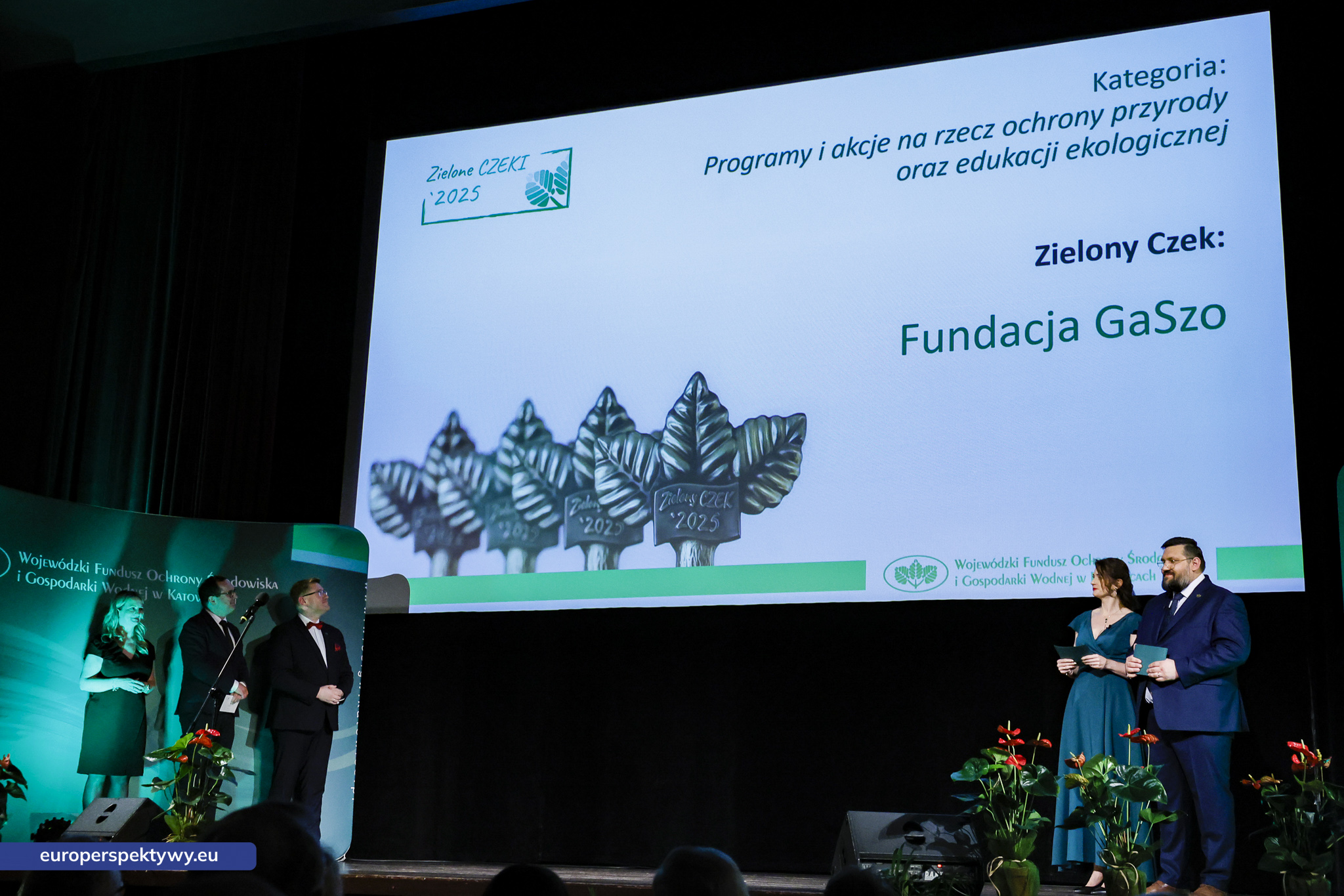Europerspektywy (143 z 178) Europerspektywy Zielone Czeki 2025 - WFOŚiGW nagrodził liderów ekologii w województwie śląskim