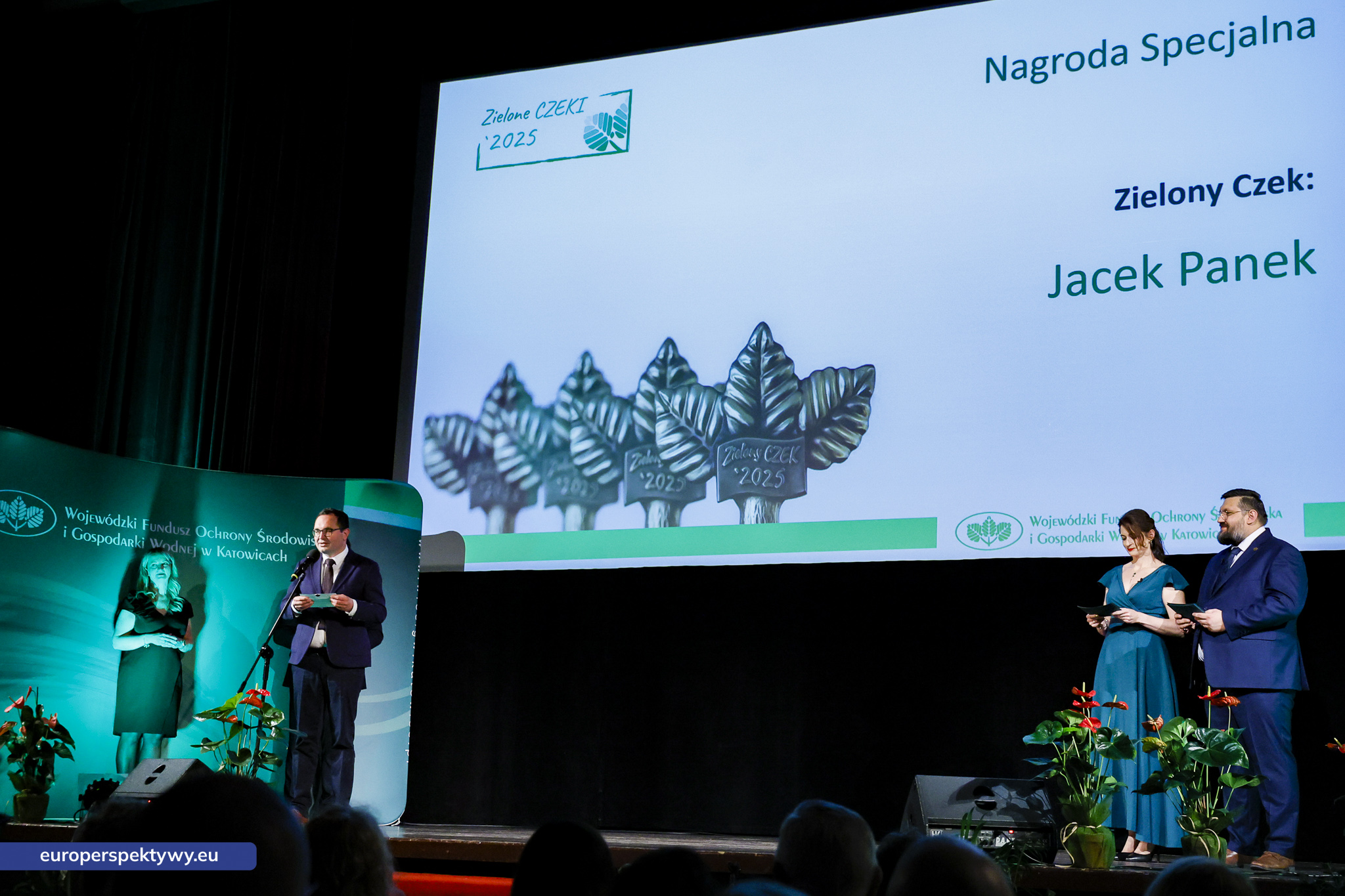 Europerspektywy (156 z 178) Europerspektywy Zielone Czeki 2025 - WFOŚiGW nagrodził liderów ekologii w województwie śląskim