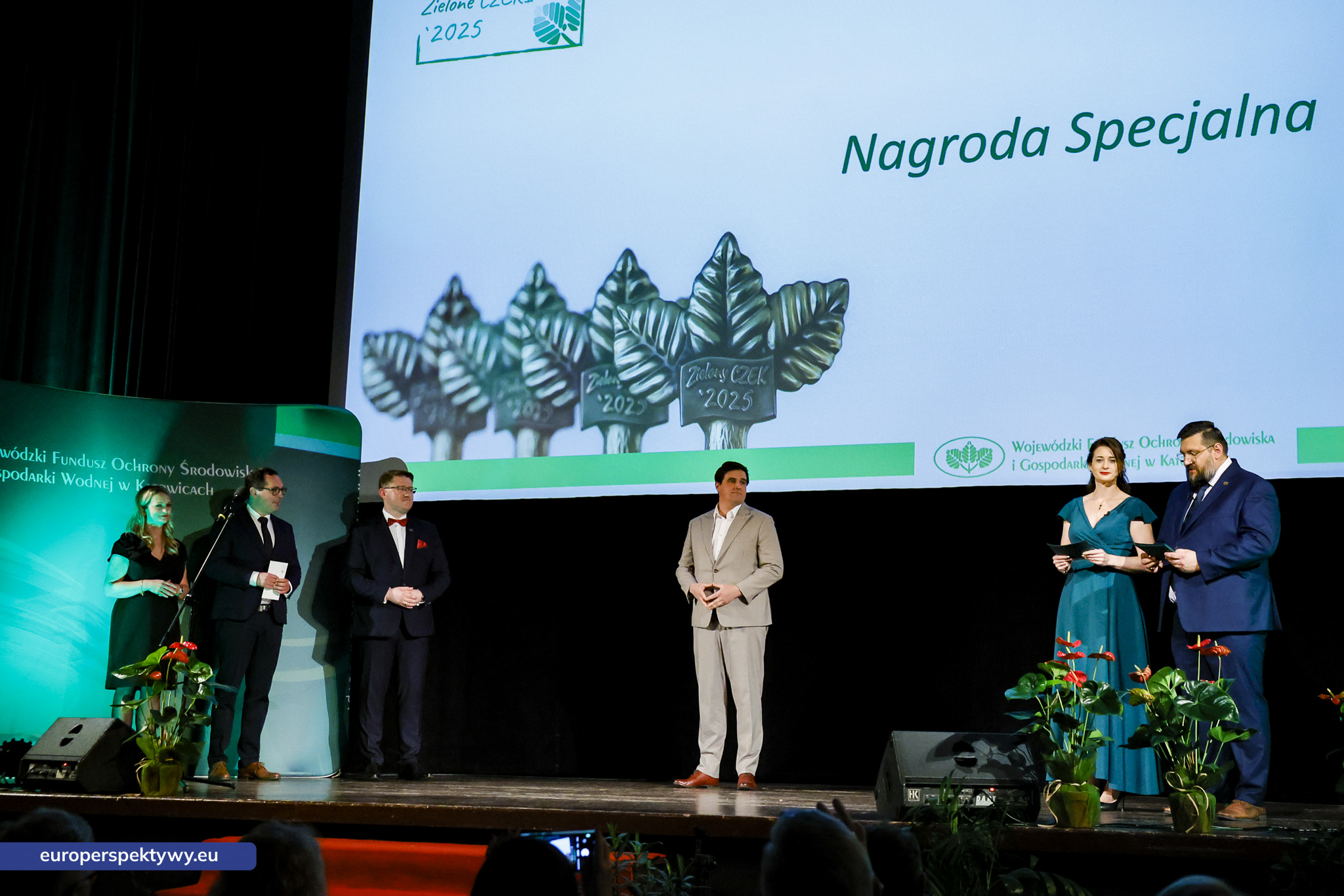 Europerspektywy (159 z 178) Europerspektywy Zielone Czeki 2025 - WFOŚiGW nagrodził liderów ekologii w województwie śląskim