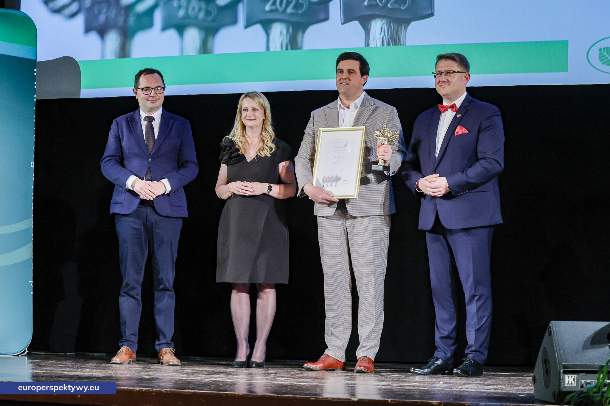 Europerspektywy (166 z 178) Europerspektywy Zielone Czeki 2025 - WFOŚiGW nagrodził liderów ekologii w województwie śląskim