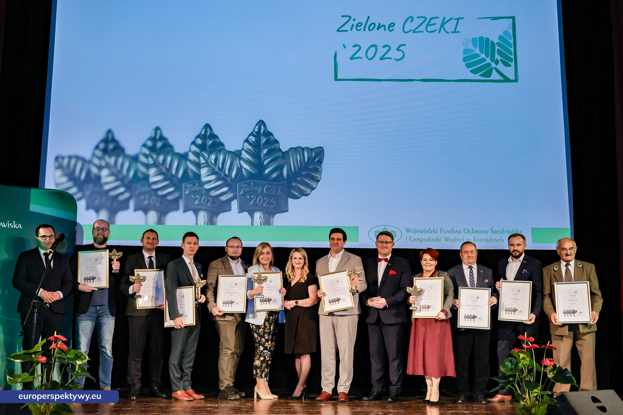 Europerspektywy (168 z 178) Europerspektywy Zielone Czeki 2025 - WFOŚiGW nagrodził liderów ekologii w województwie śląskim