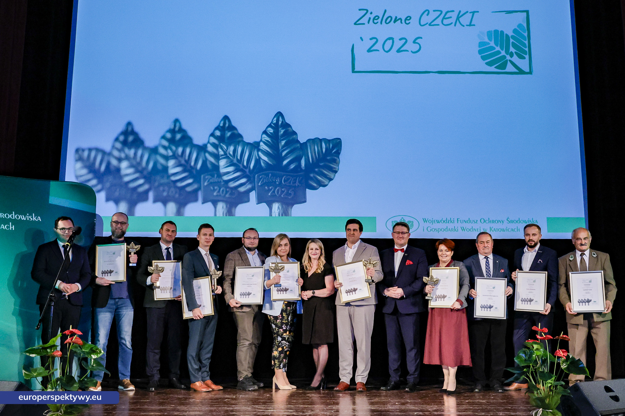 Europerspektywy (169 z 178) Europerspektywy Zielone Czeki 2025 - WFOŚiGW nagrodził liderów ekologii w województwie śląskim