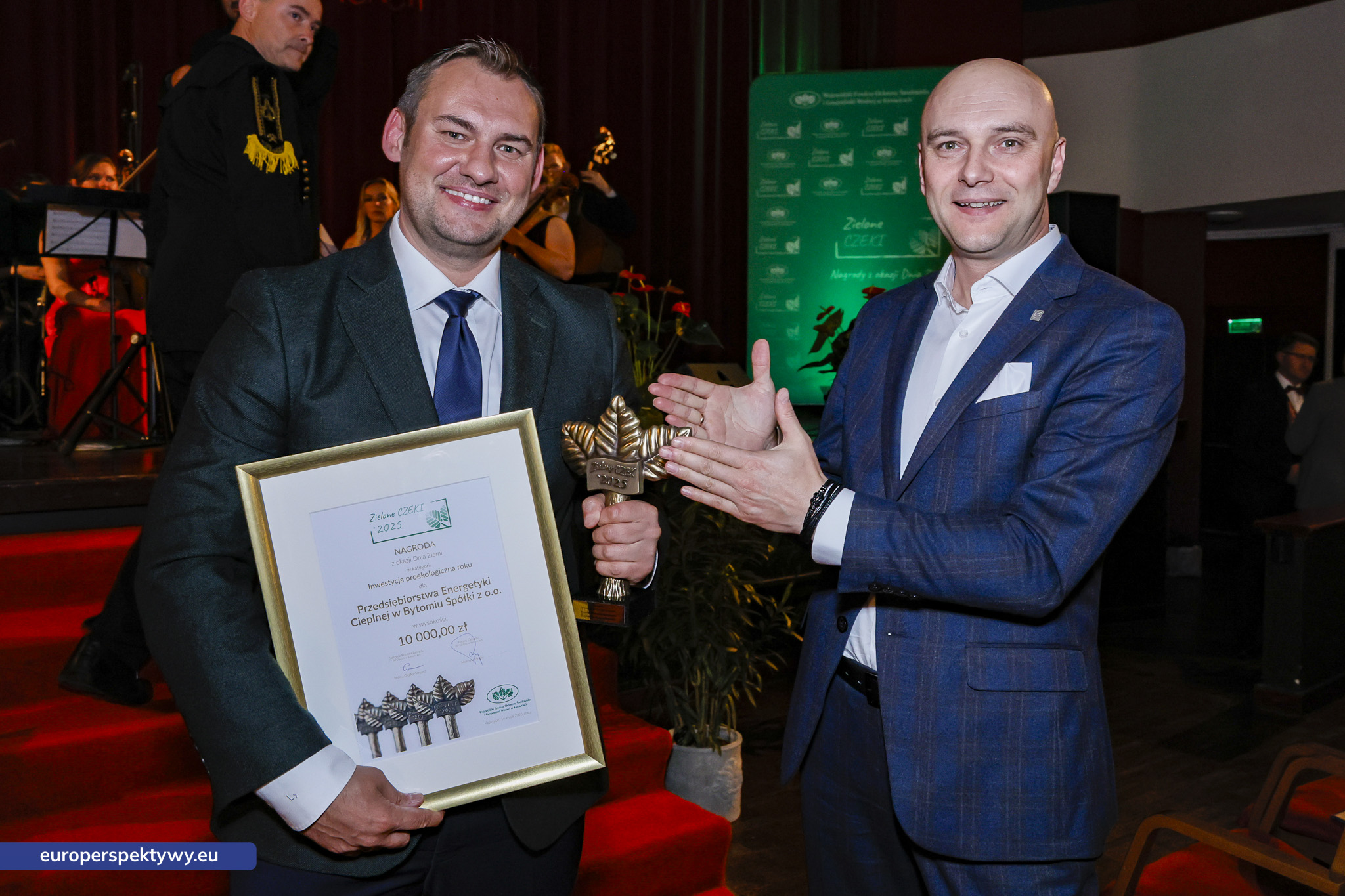 Europerspektywy (176 z 178) Europerspektywy Zielone Czeki 2025 - WFOŚiGW nagrodził liderów ekologii w województwie śląskim