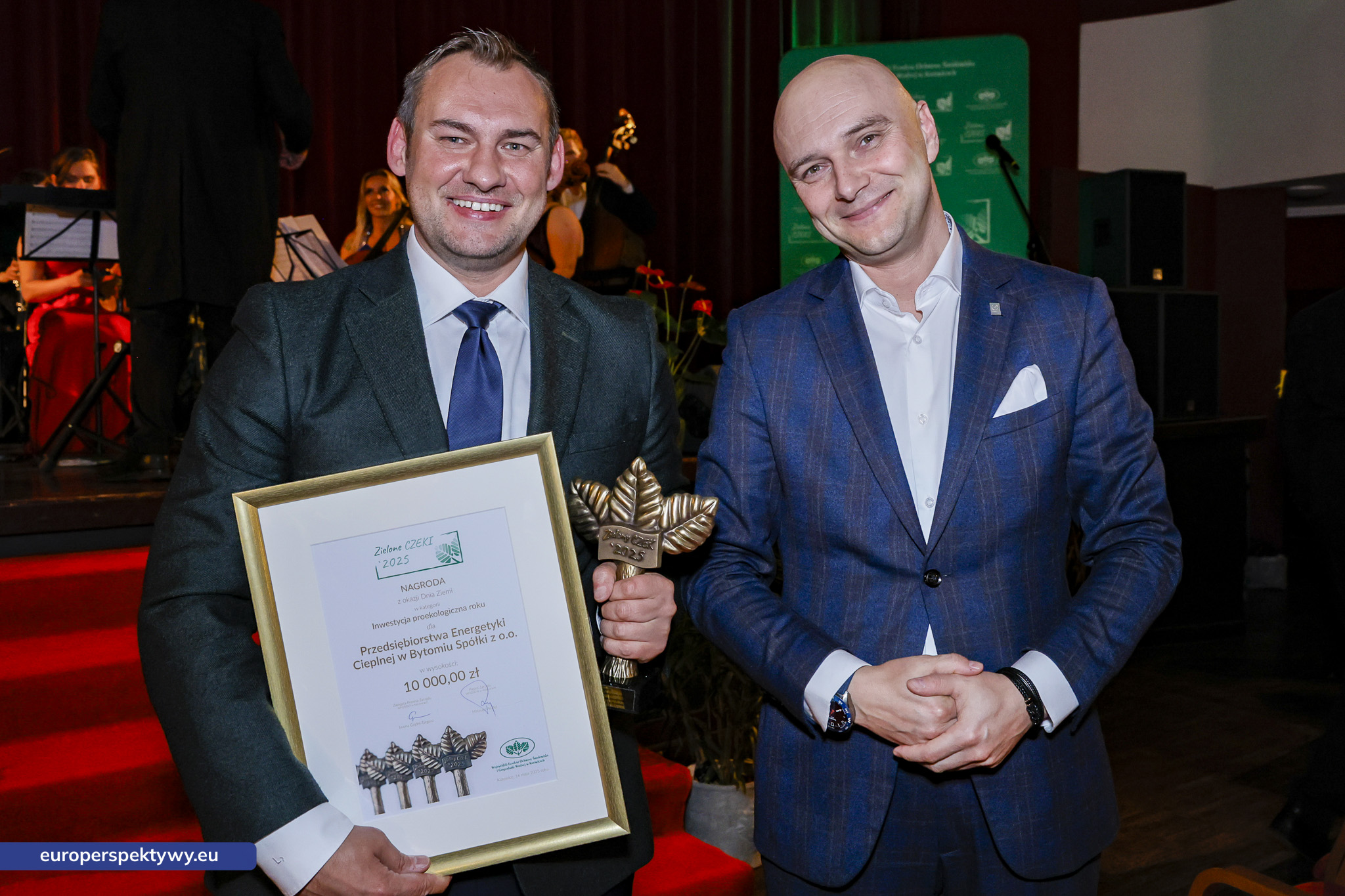 Europerspektywy (177 z 178) Europerspektywy Zielone Czeki 2025 - WFOŚiGW nagrodził liderów ekologii w województwie śląskim