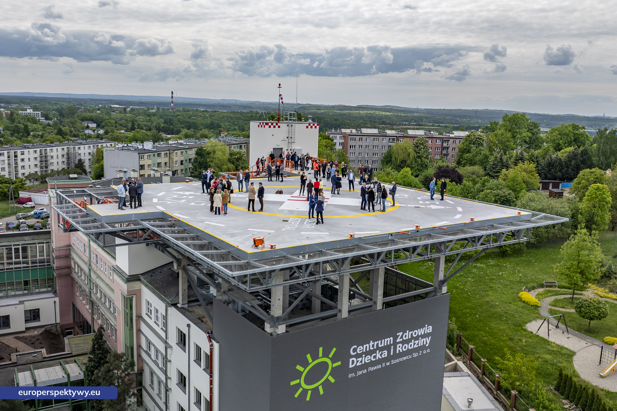 default Europerspektywy Nowoczesny SOR i lądowisko w Sosnowcu – największa inwestycja w historii Centrum Zdrowia Dziecka i Rodziny