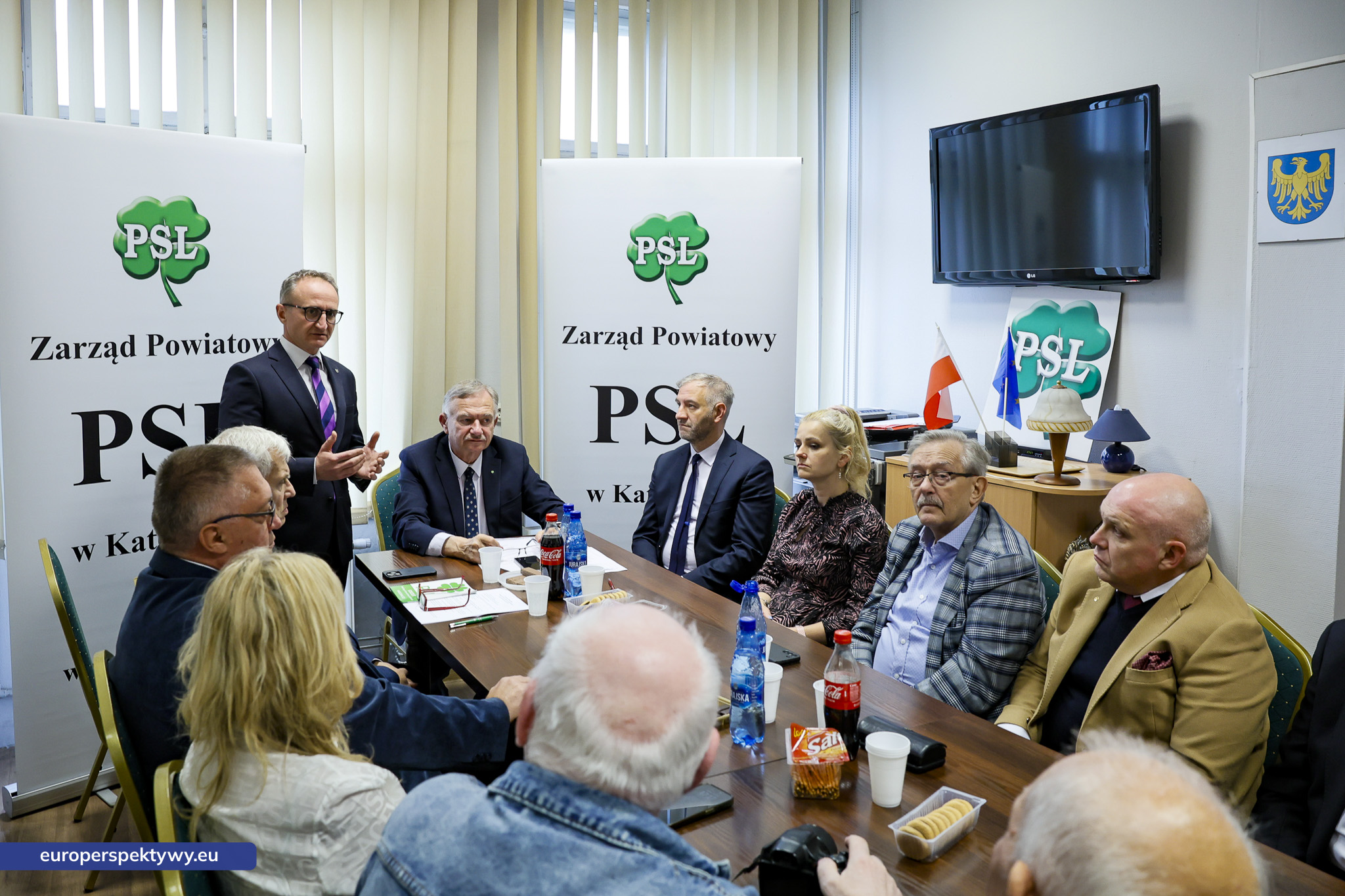 Europerspektywy (21 z 57) Europerspektywy PSL w Katowicach – Powiatowy Zjazd Sprawozdawczo-Wyborczy