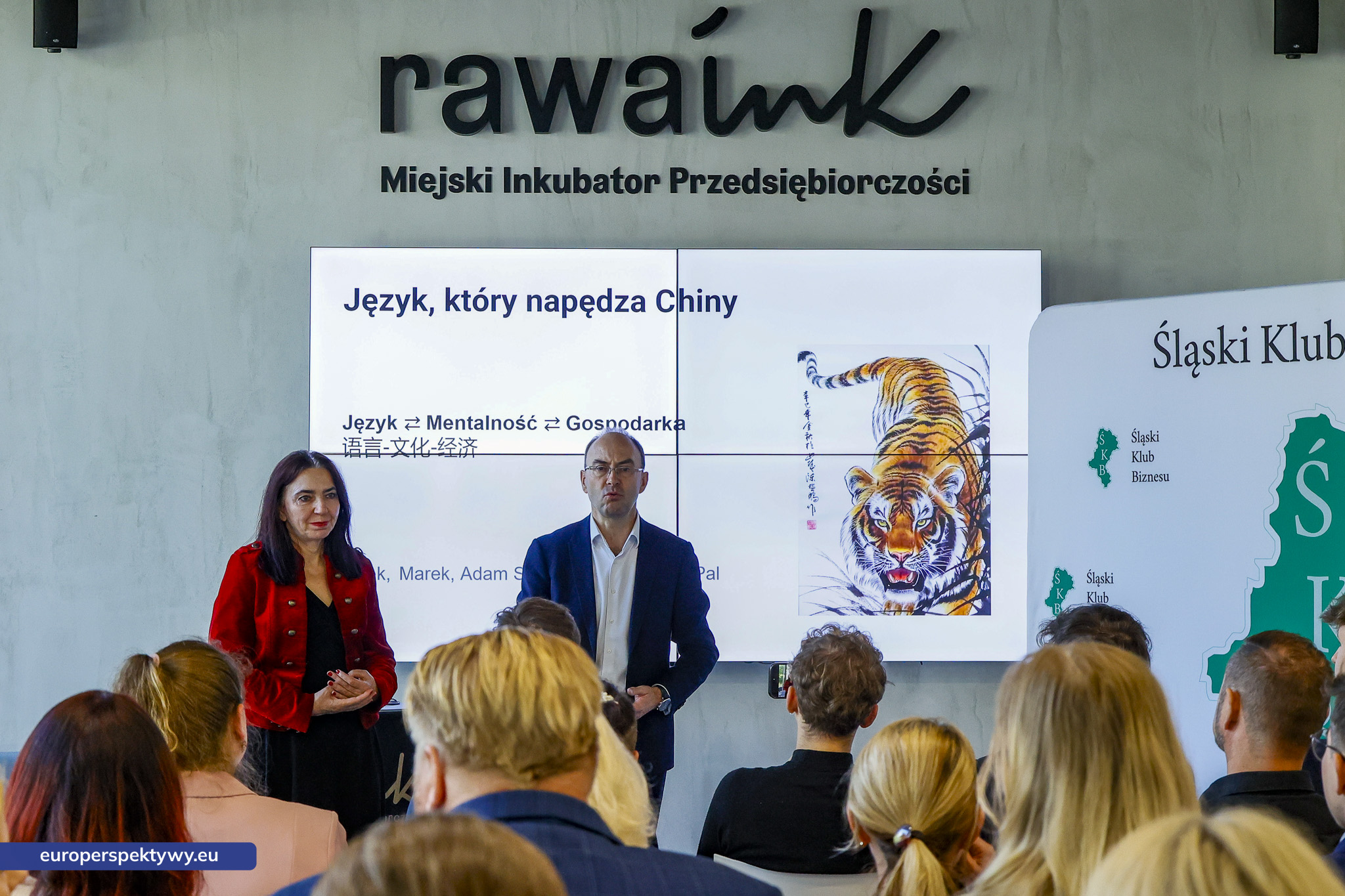 Europerspektywy (22 z 43) Europerspektywy Śląski Klub Biznesu – spotkanie „Język, który napędza Chiny. Język – mentalność – gospodarka”