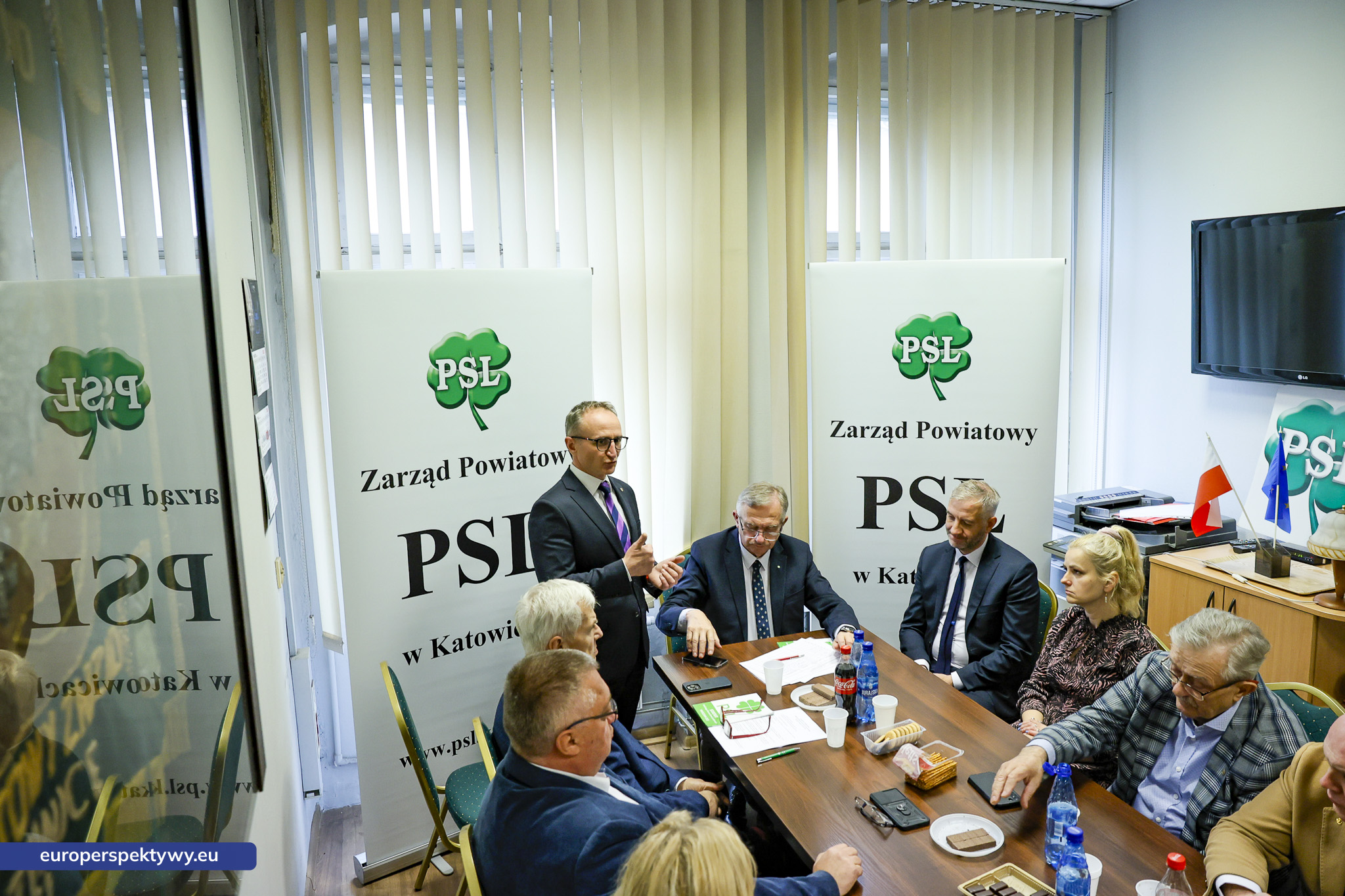 Europerspektywy (26 z 57) Europerspektywy PSL w Katowicach – Powiatowy Zjazd Sprawozdawczo-Wyborczy