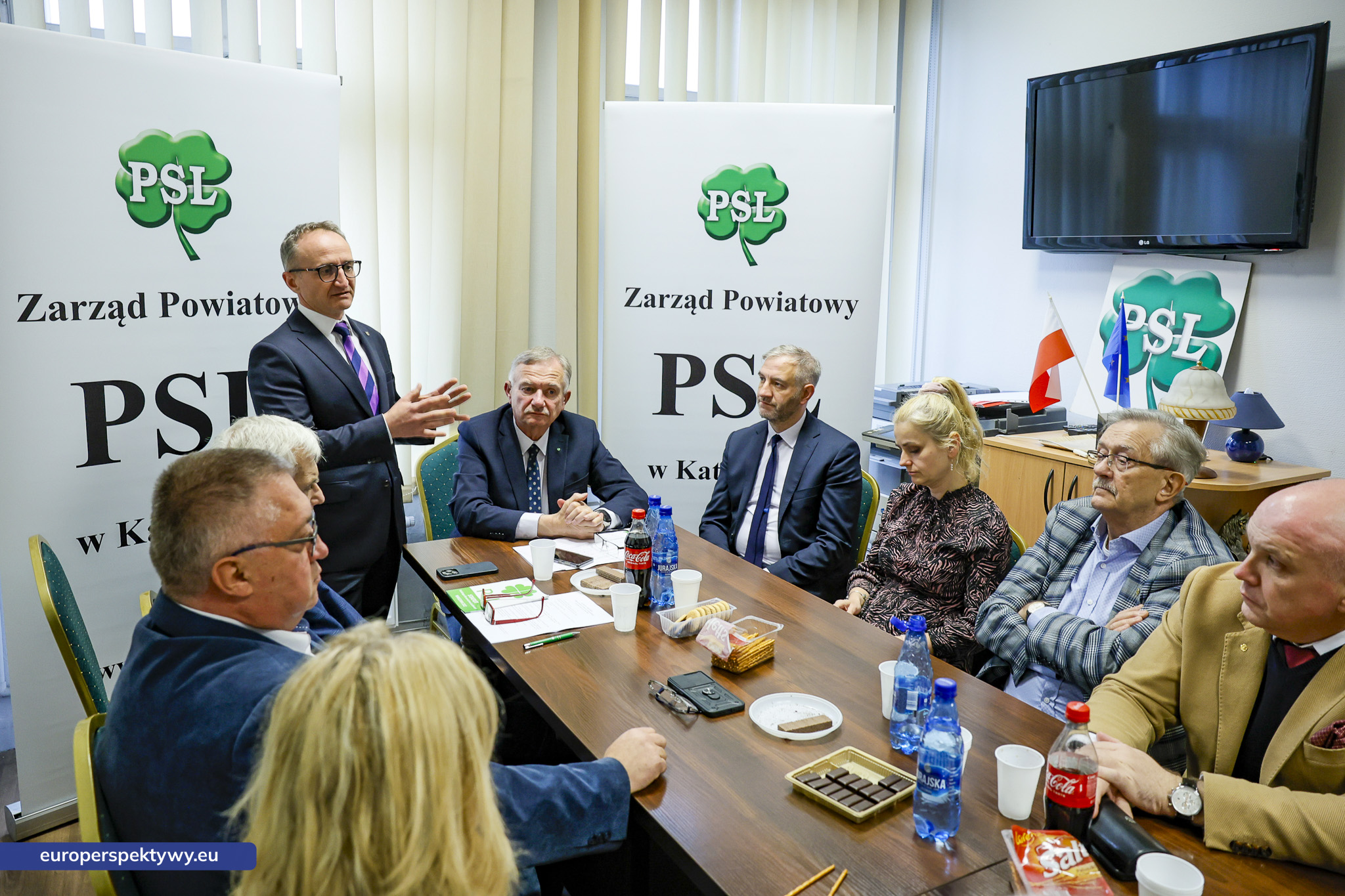 Europerspektywy (27 z 57) Europerspektywy PSL w Katowicach – Powiatowy Zjazd Sprawozdawczo-Wyborczy