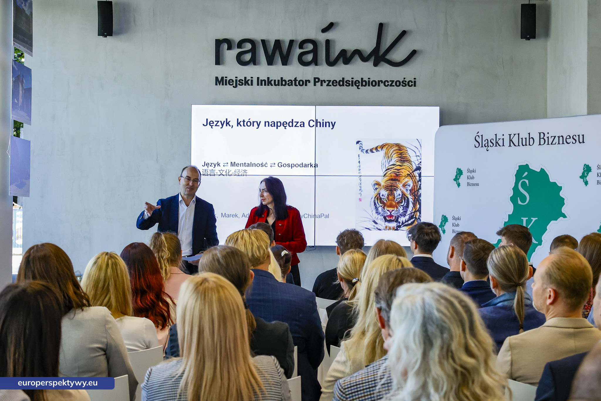 Europerspektywy (28 z 43) Europerspektywy Śląski Klub Biznesu – spotkanie „Język, który napędza Chiny. Język – mentalność – gospodarka”