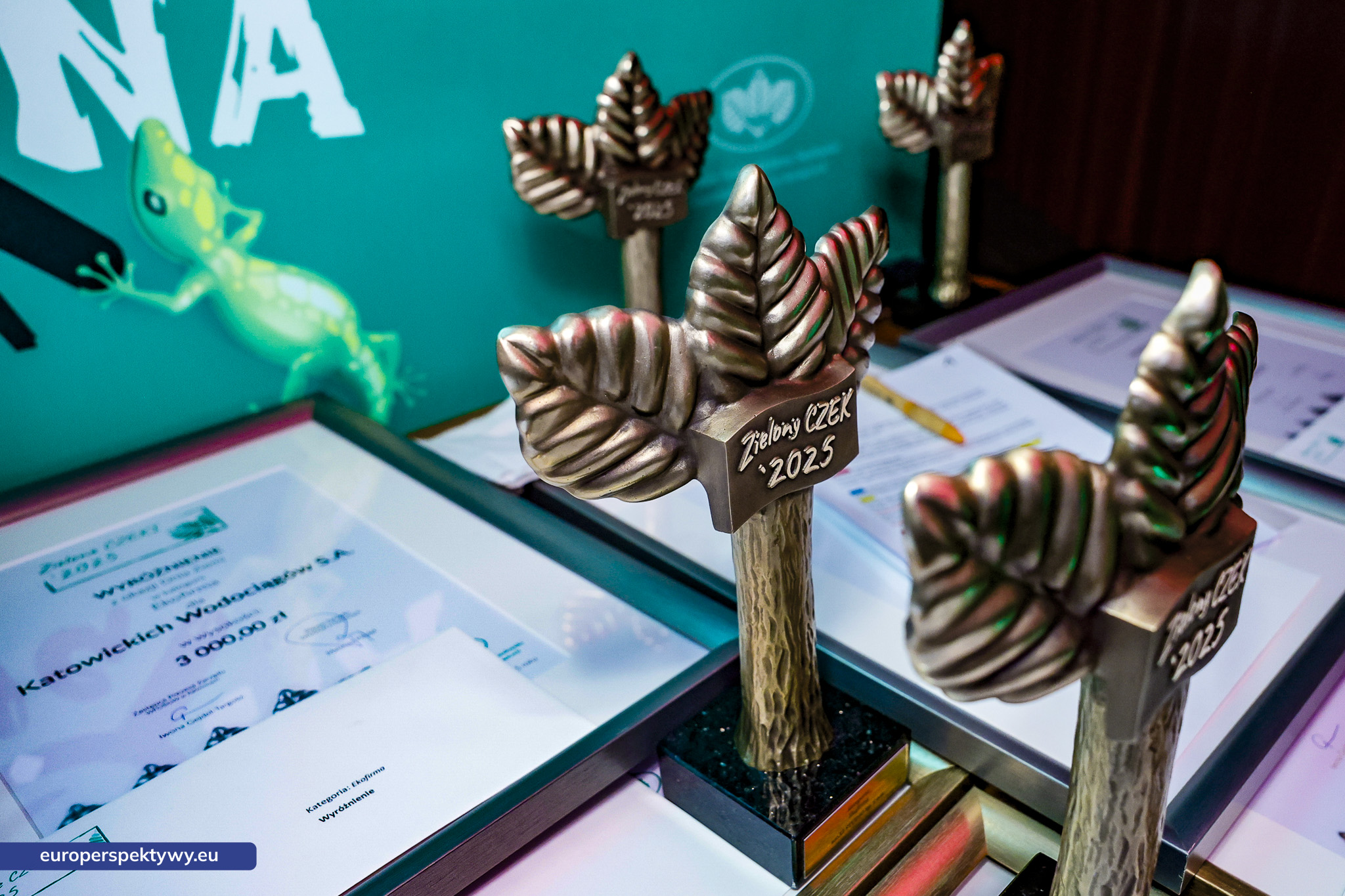 Europerspektywy (29 z 178) Europerspektywy Zielone Czeki 2025 - WFOŚiGW nagrodził liderów ekologii w województwie śląskim