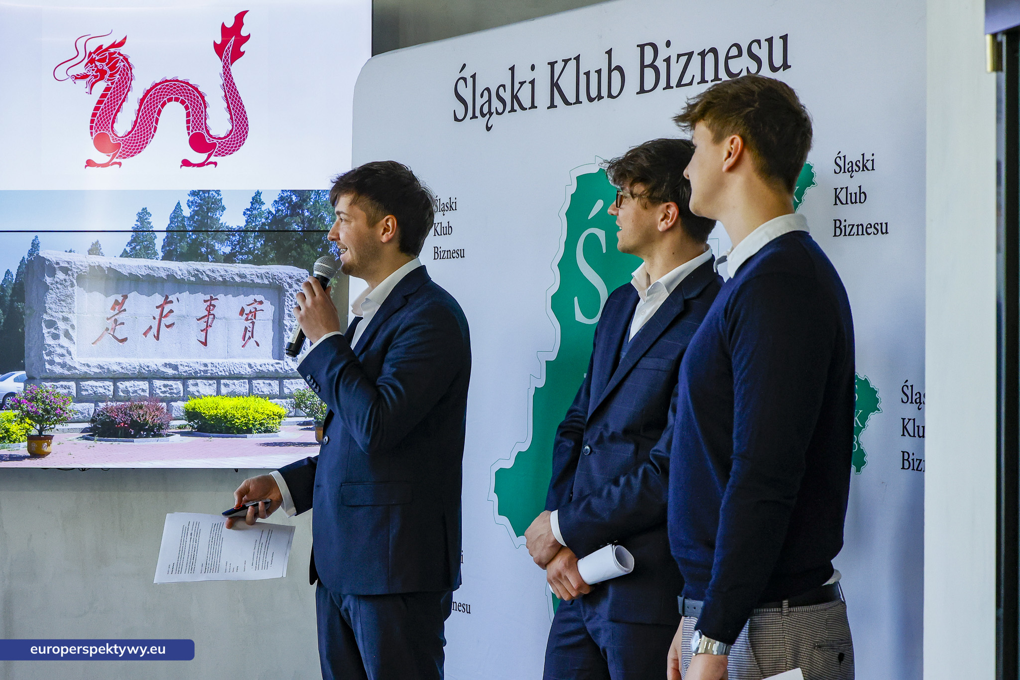 Europerspektywy (36 z 43) Europerspektywy Śląski Klub Biznesu – spotkanie „Język, który napędza Chiny. Język – mentalność – gospodarka”