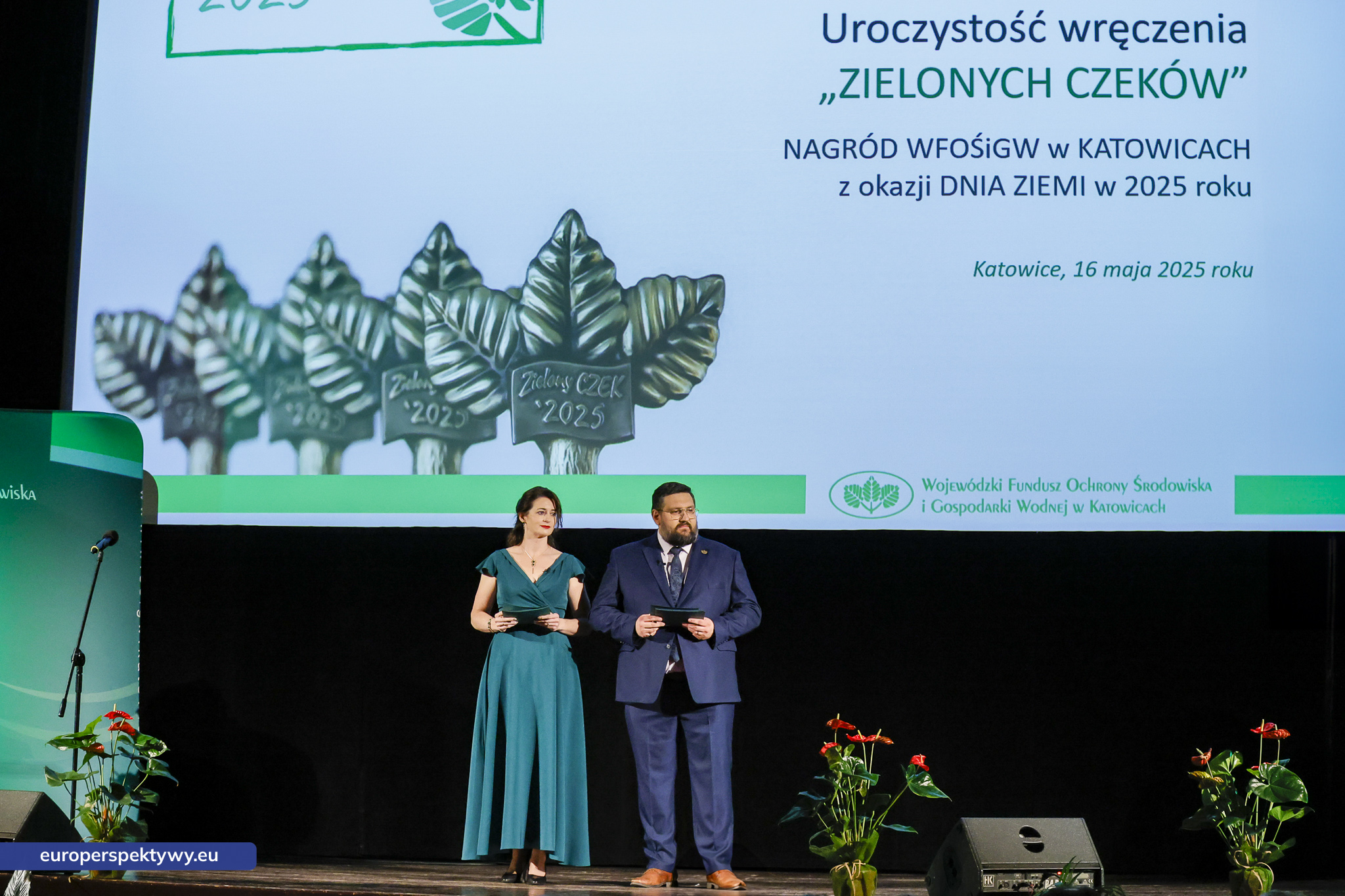 Europerspektywy (40 z 178) Europerspektywy Zielone Czeki 2025 - WFOŚiGW nagrodził liderów ekologii w województwie śląskim