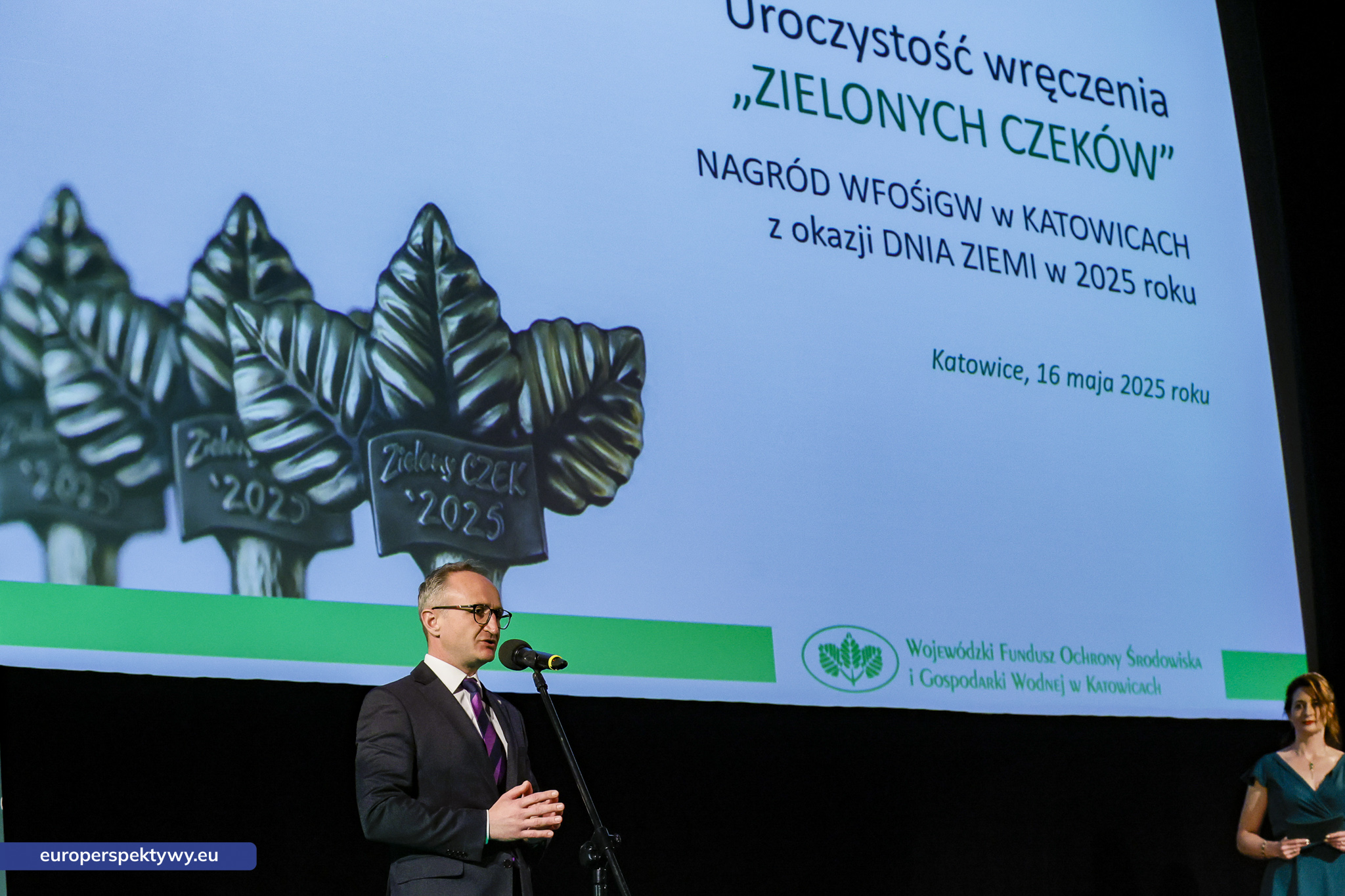 Europerspektywy (52 z 178) Europerspektywy Zielone Czeki 2025 - WFOŚiGW nagrodził liderów ekologii w województwie śląskim