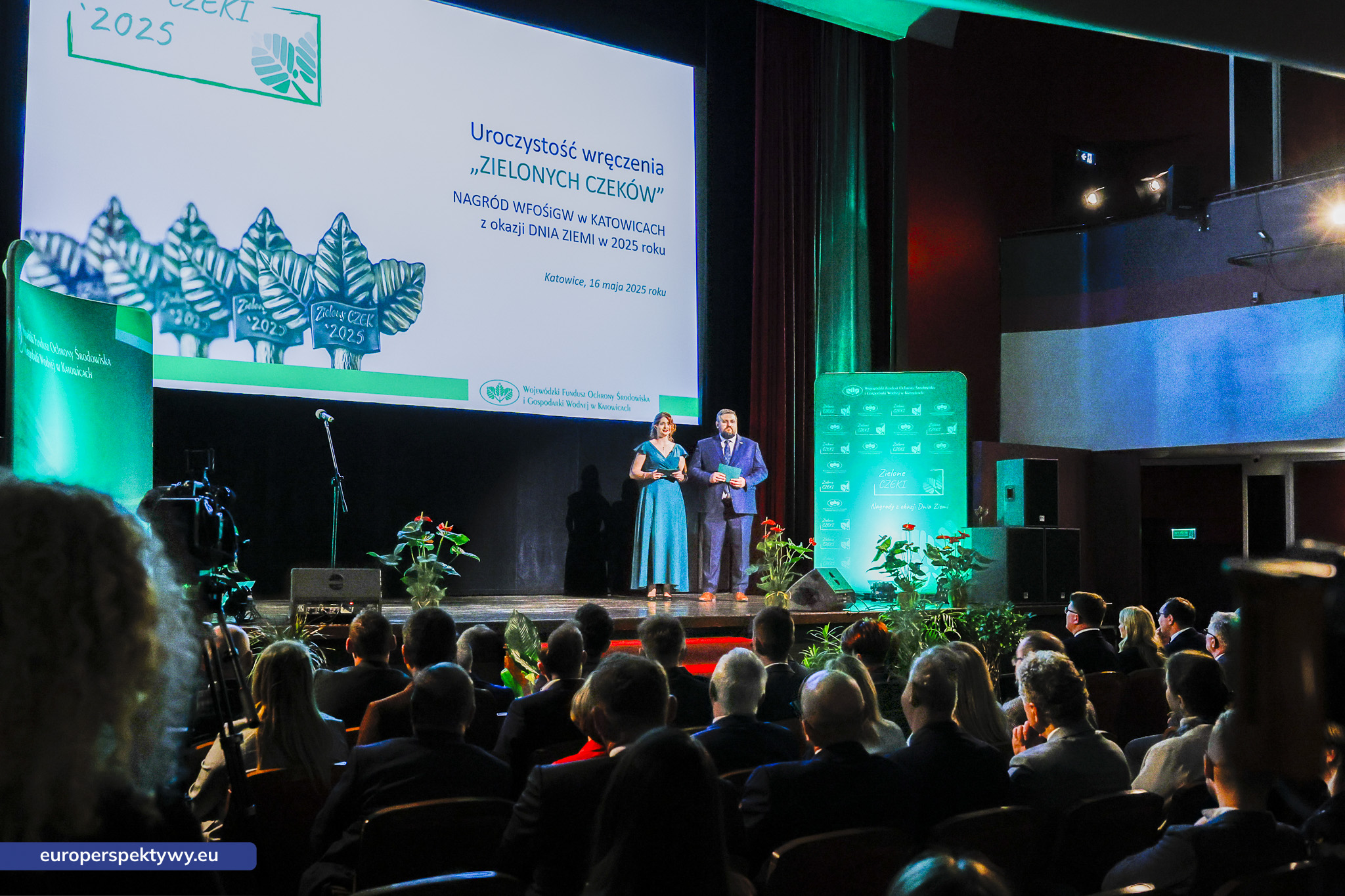 Europerspektywy (54 z 178) Europerspektywy Zielone Czeki 2025 - WFOŚiGW nagrodził liderów ekologii w województwie śląskim
