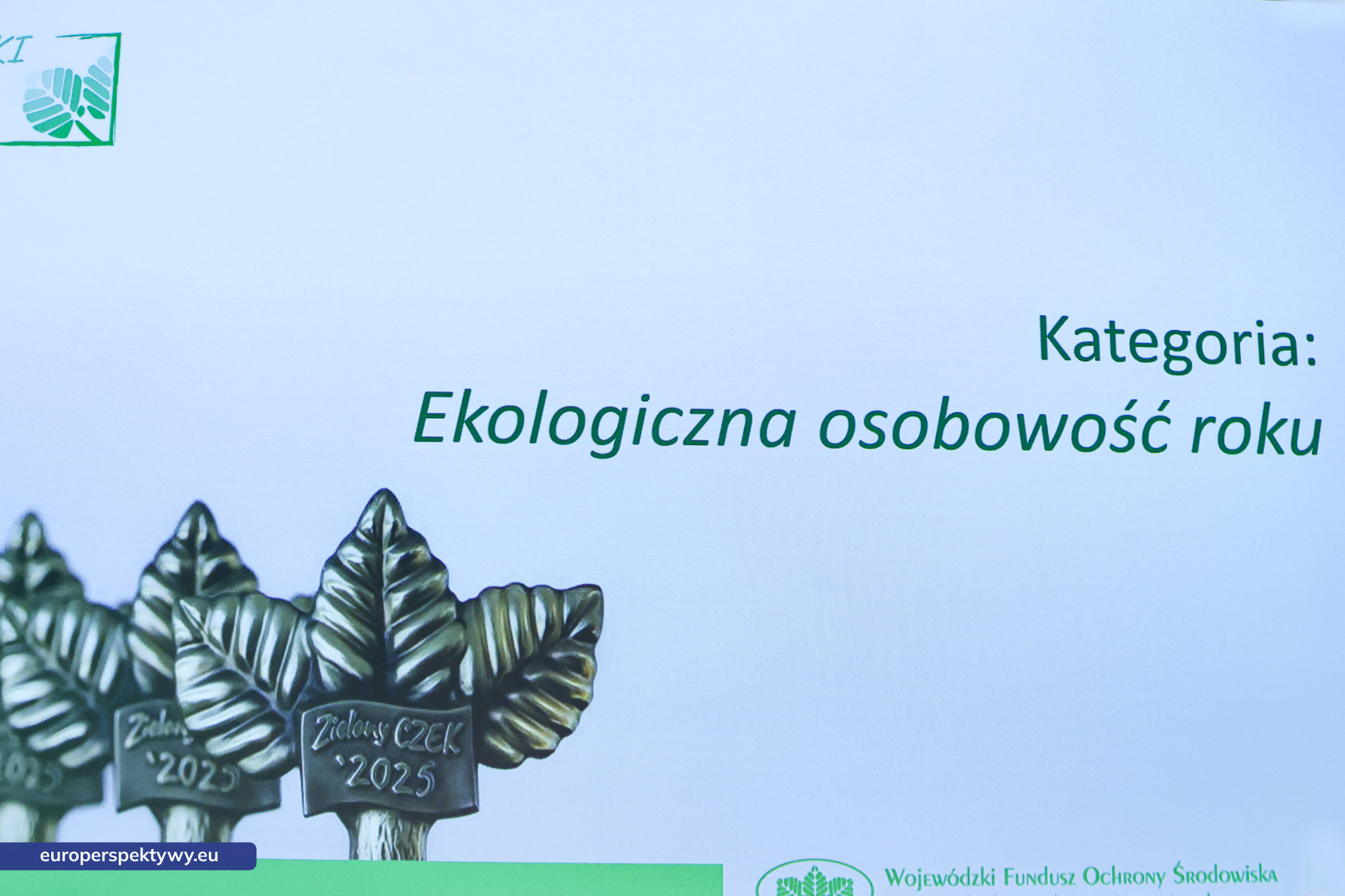 Europerspektywy (58 z 178) Europerspektywy Zielone Czeki 2025 - WFOŚiGW nagrodził liderów ekologii w województwie śląskim