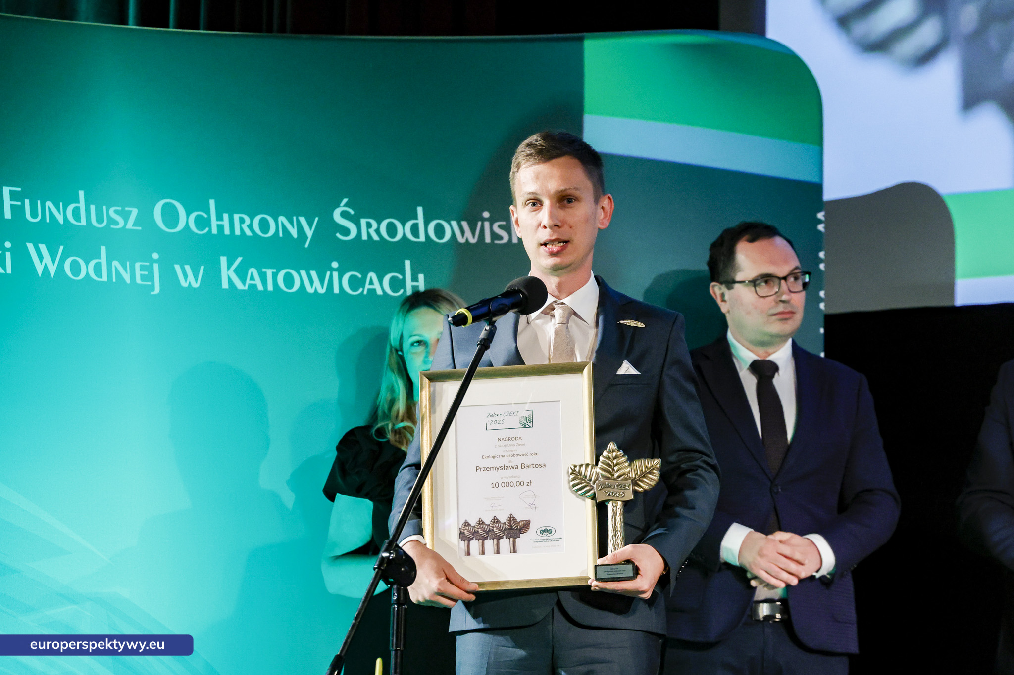 Europerspektywy (71 z 178) Europerspektywy Zielone Czeki 2025 - WFOŚiGW nagrodził liderów ekologii w województwie śląskim