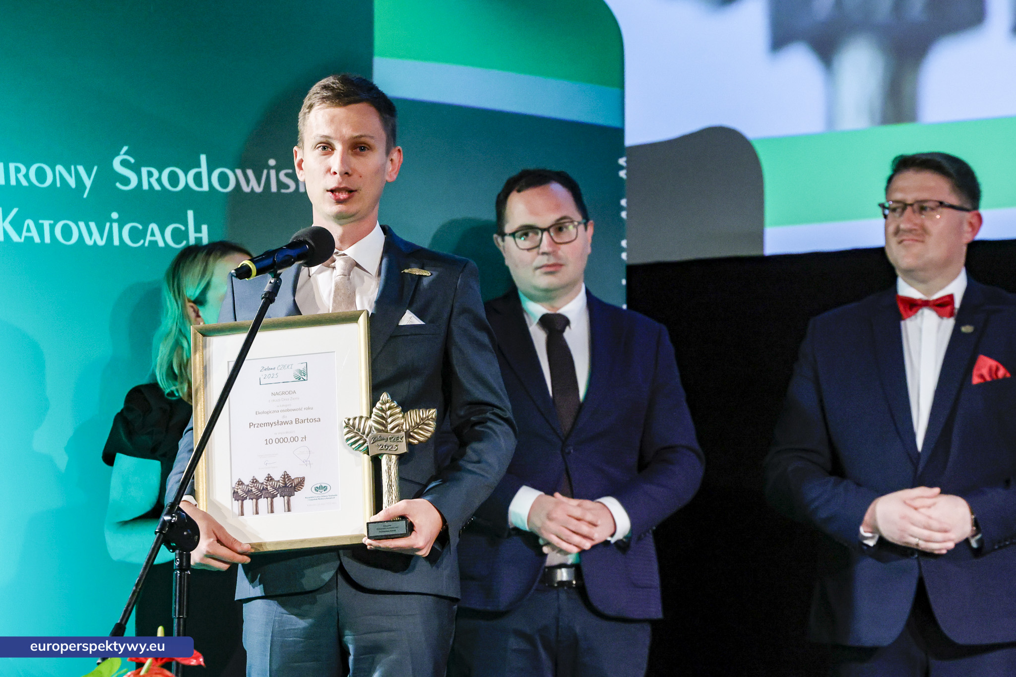 Europerspektywy (72 z 178) Europerspektywy Zielone Czeki 2025 - WFOŚiGW nagrodził liderów ekologii w województwie śląskim