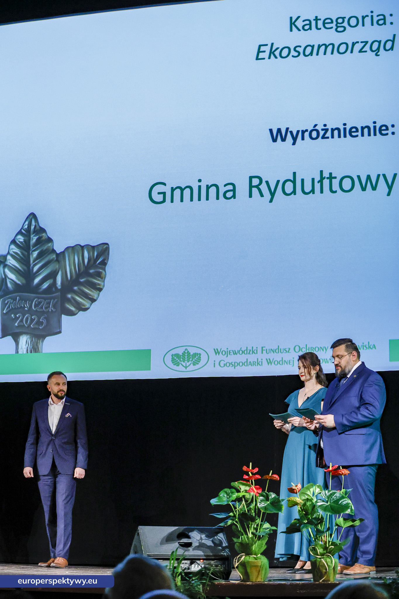 Europerspektywy (75 z 178) Europerspektywy Zielone Czeki 2025 - WFOŚiGW nagrodził liderów ekologii w województwie śląskim