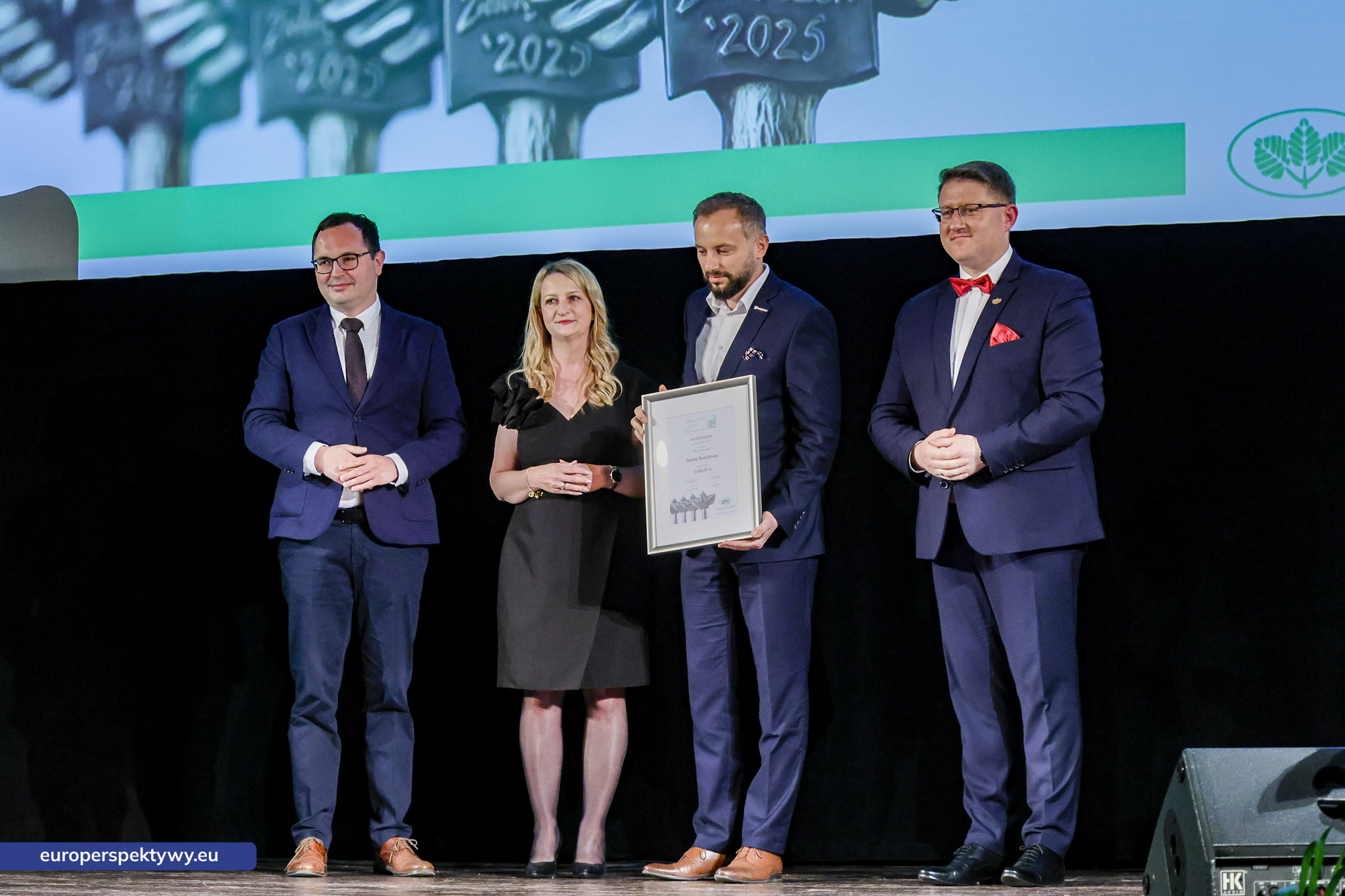 Europerspektywy (80 z 178) Europerspektywy Zielone Czeki 2025 - WFOŚiGW nagrodził liderów ekologii w województwie śląskim